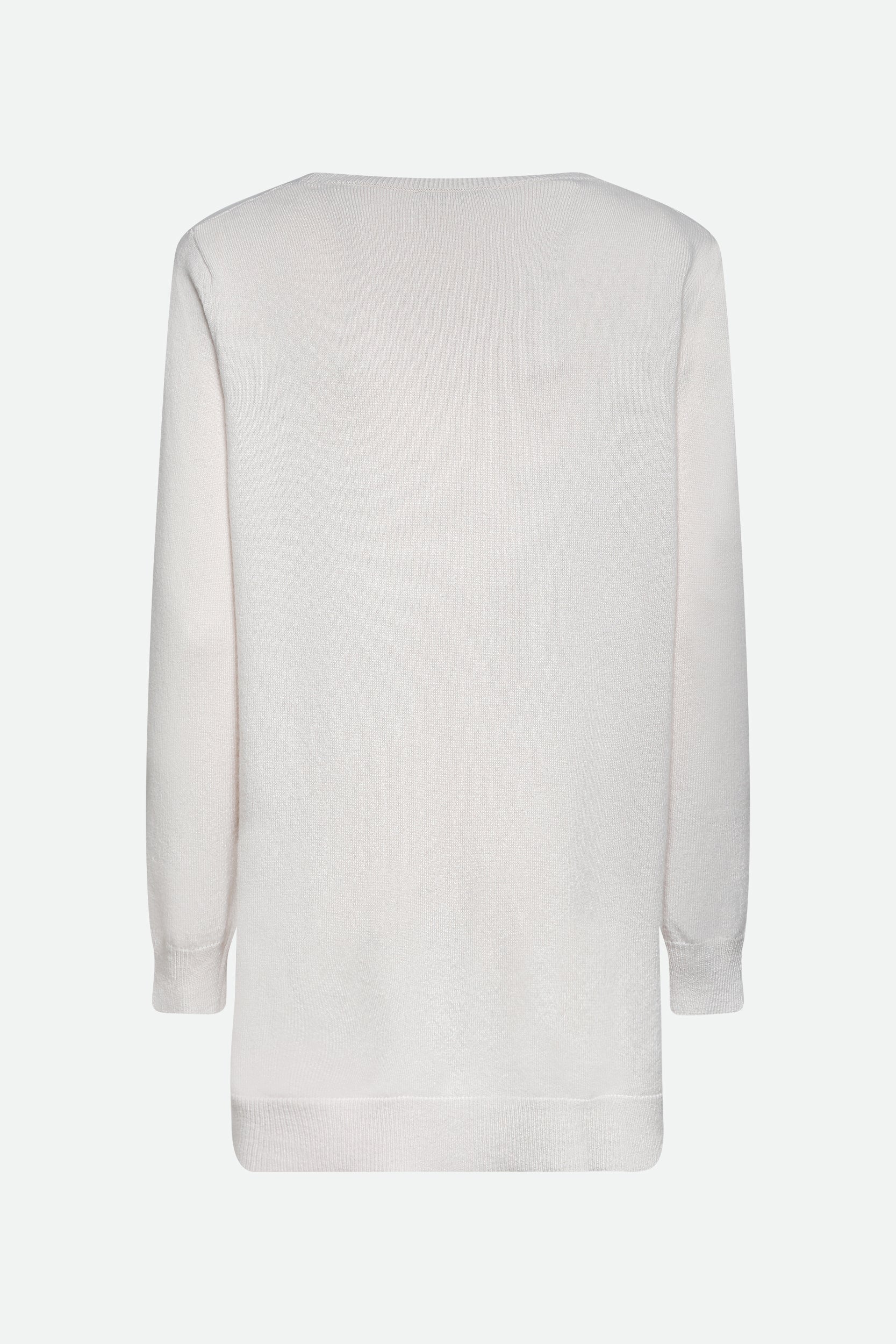 Kangra Maglia in Lana Bianca