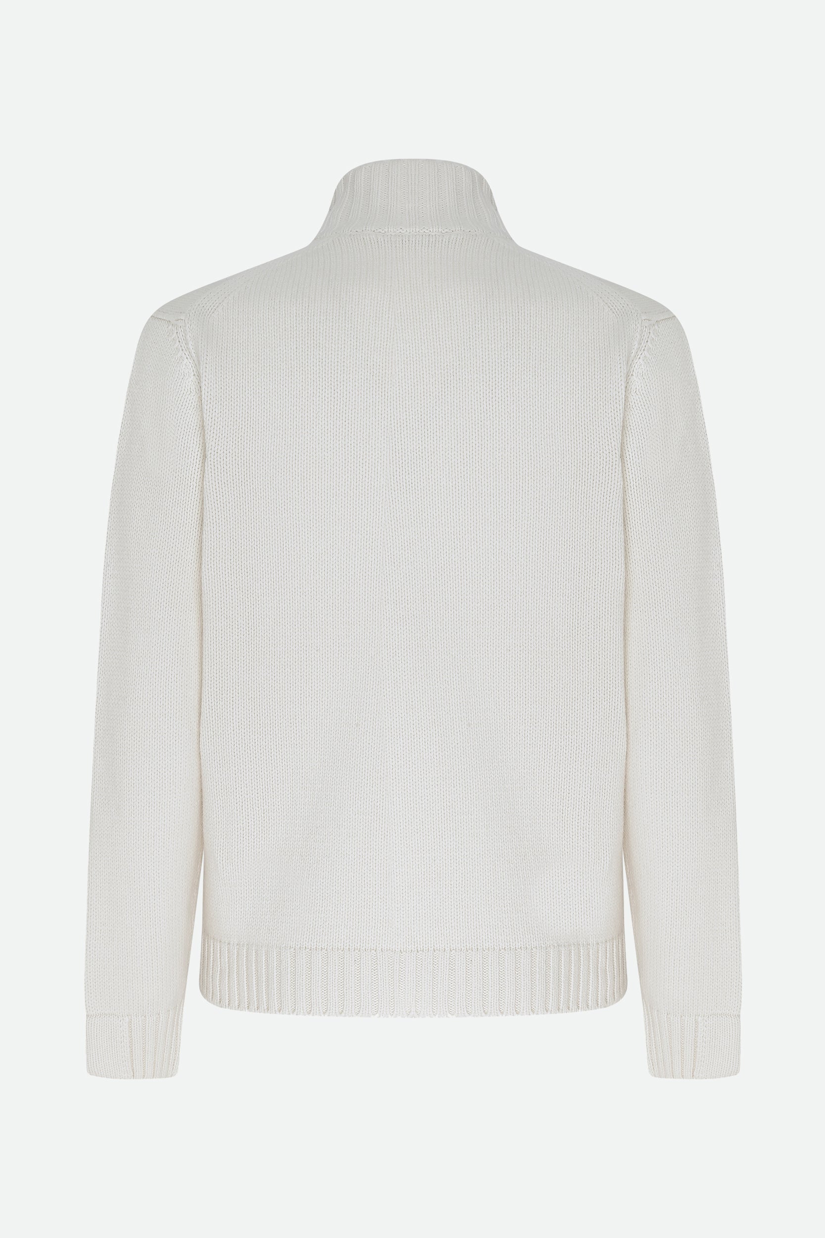 Kangra Cardigan in Lana Bianca