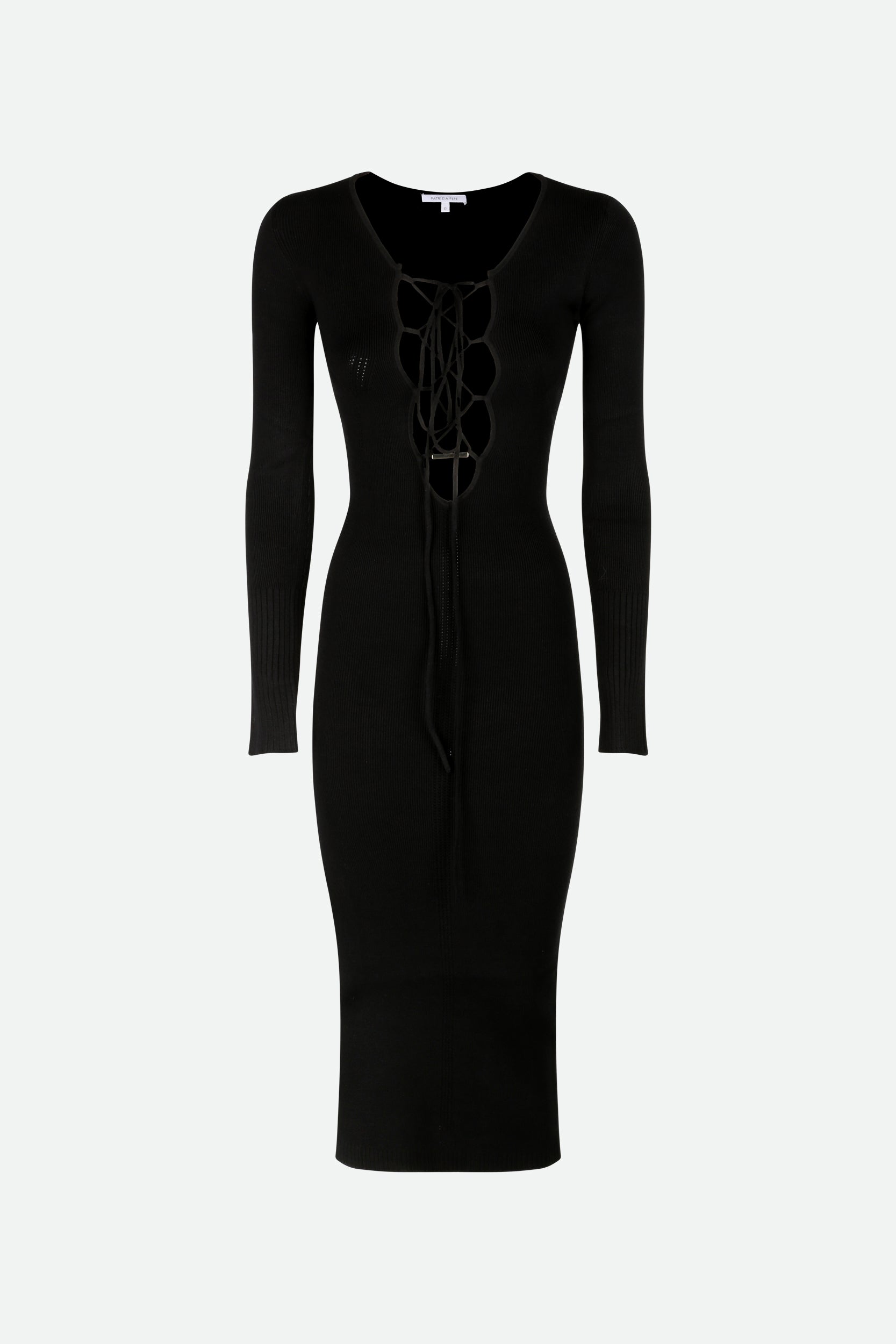Patrizia Pepe Abito Midi Nero