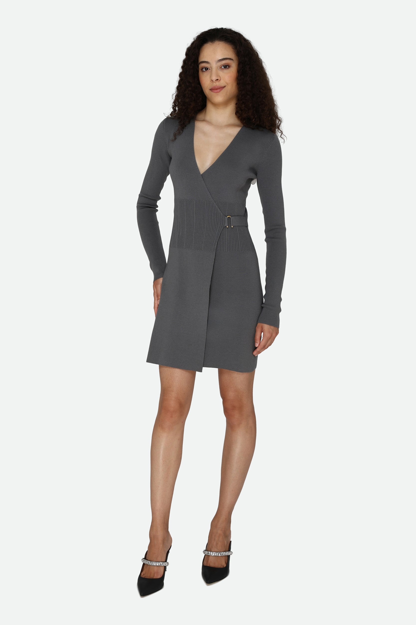 Patrizia Pepe Grey Dress