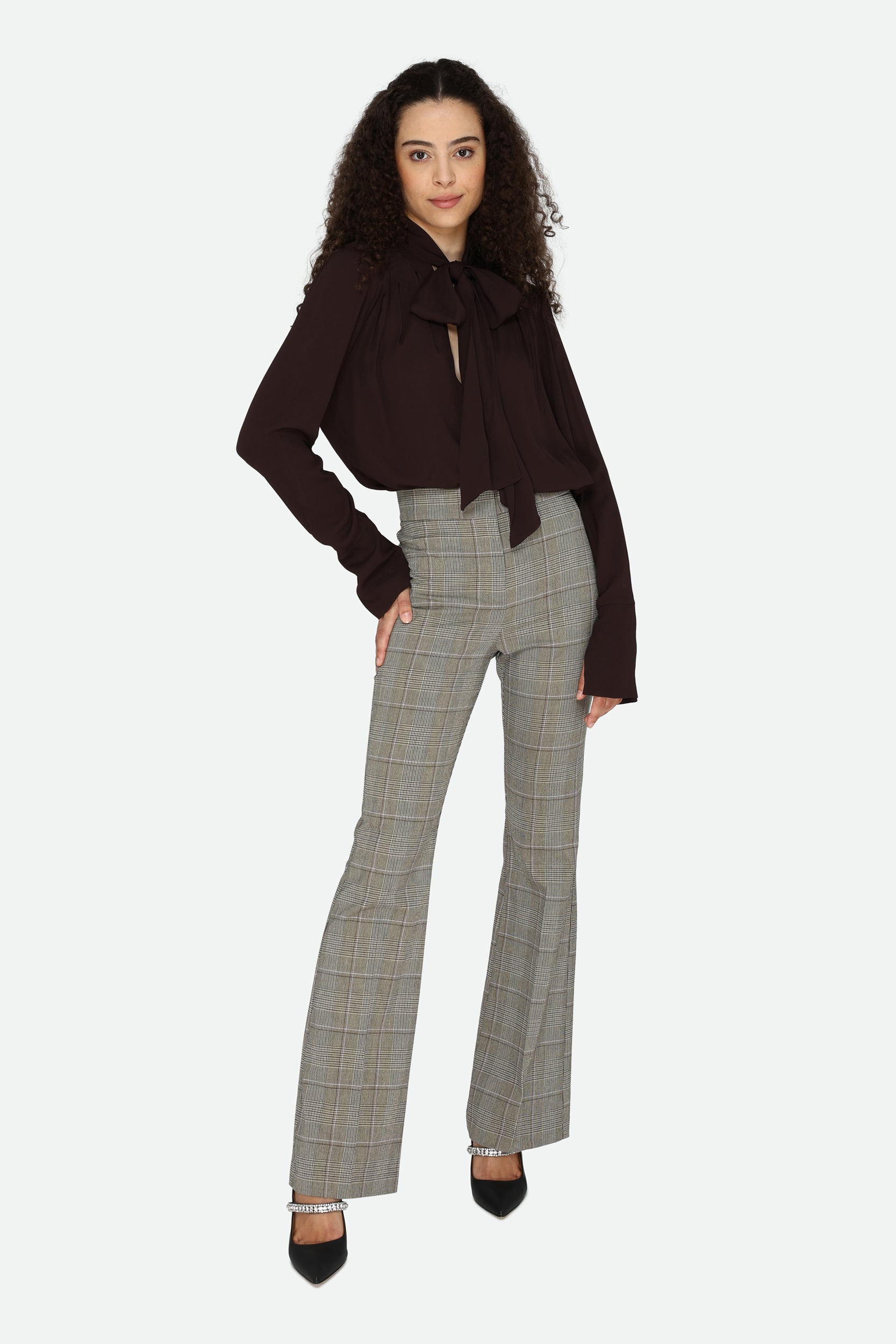 Patrizia Pepe Brown Blouse