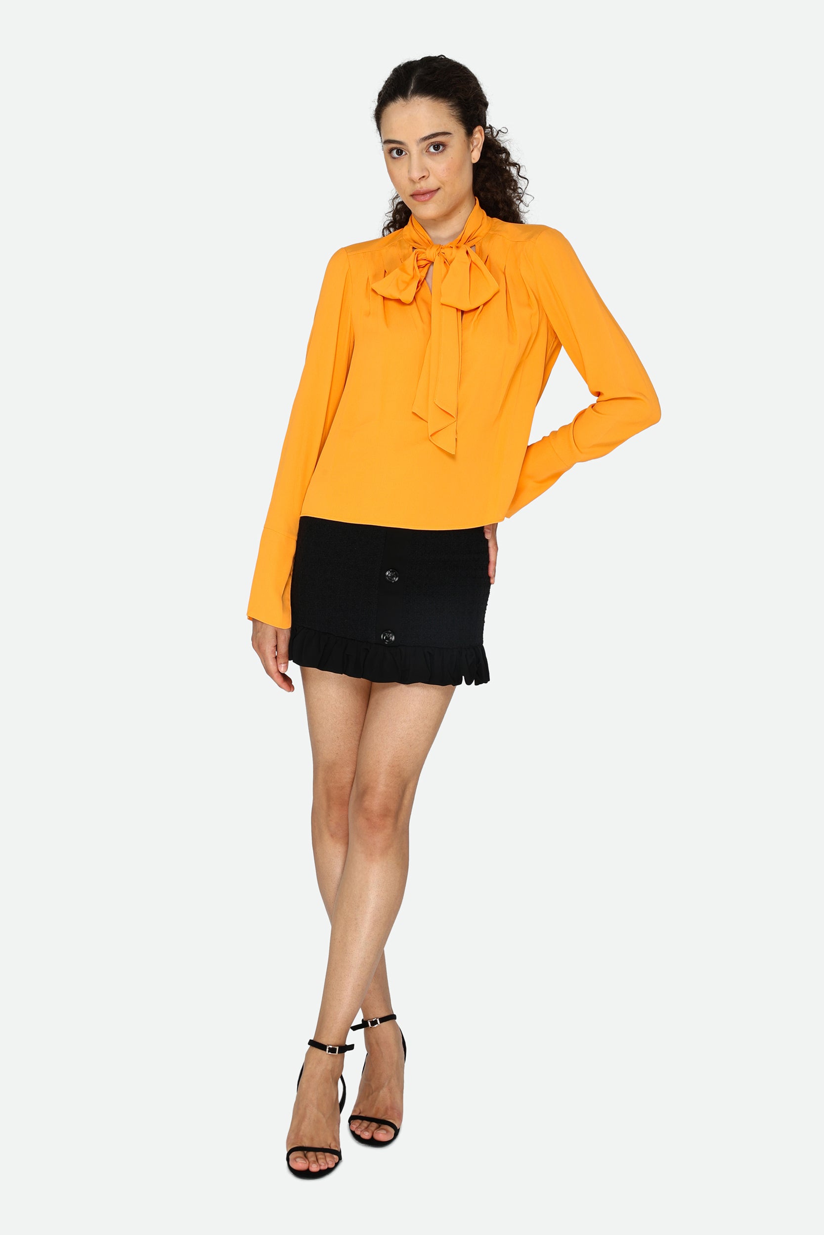 Patrizia Pepe Blouse Yellow Ochre