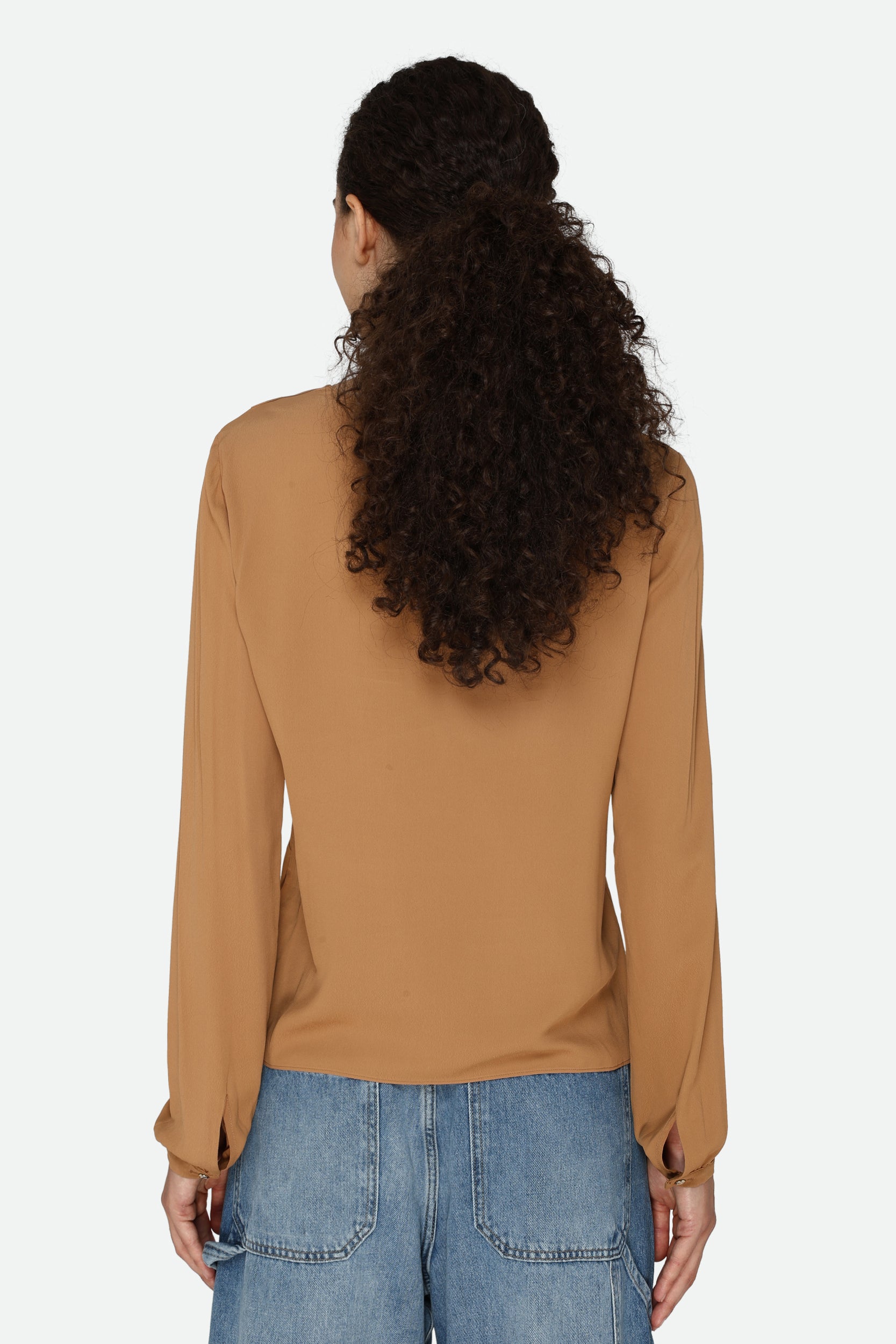 Patrizia Pepe Blusa Cammello