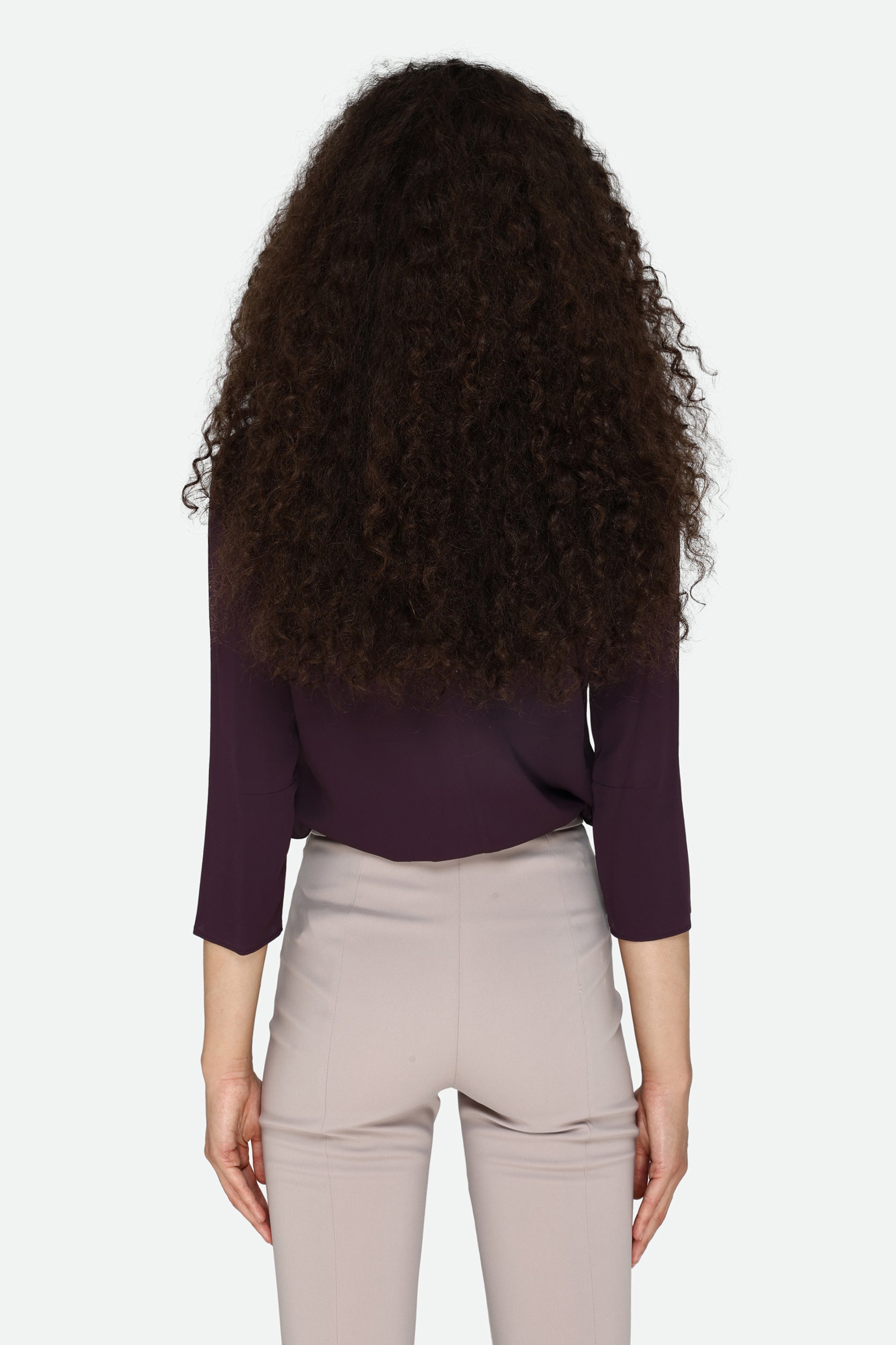 Patrizia Pepe Plum Blouse