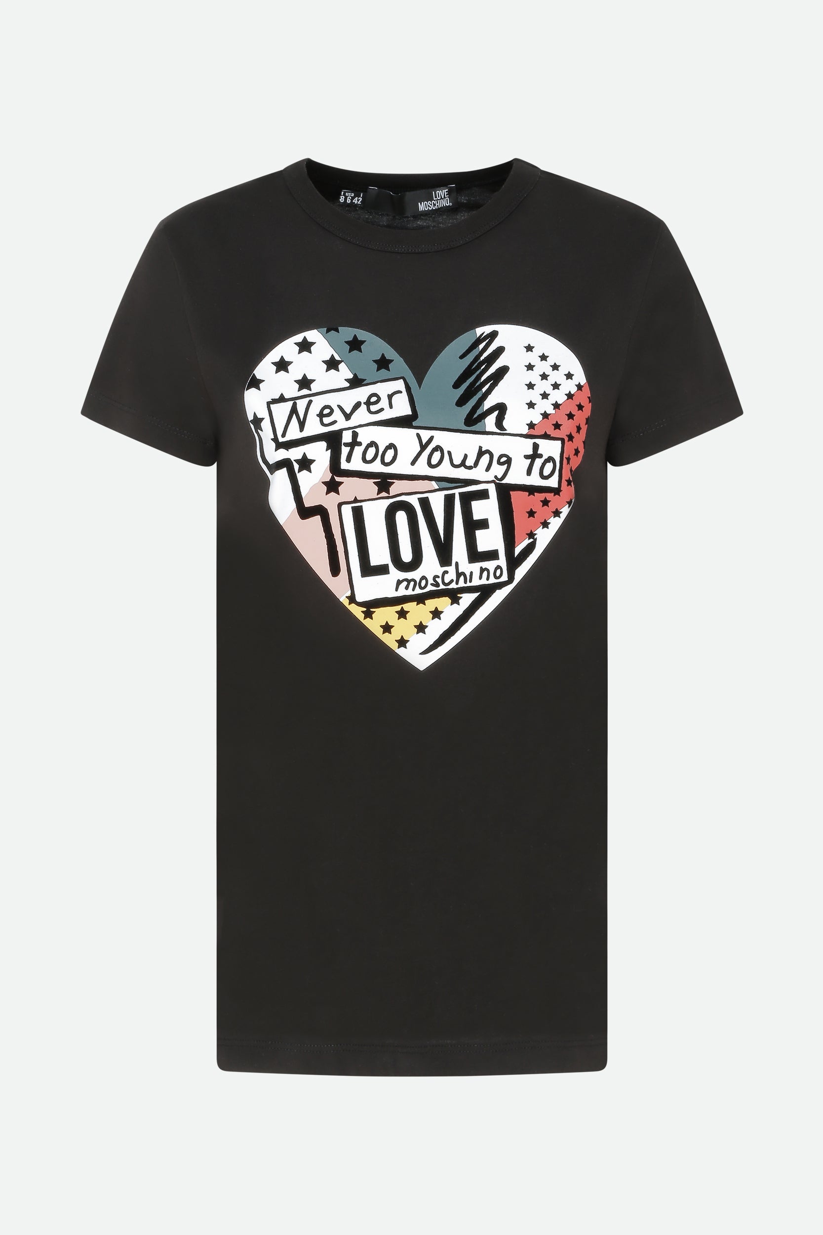 Love Moschino Black T-Shirt