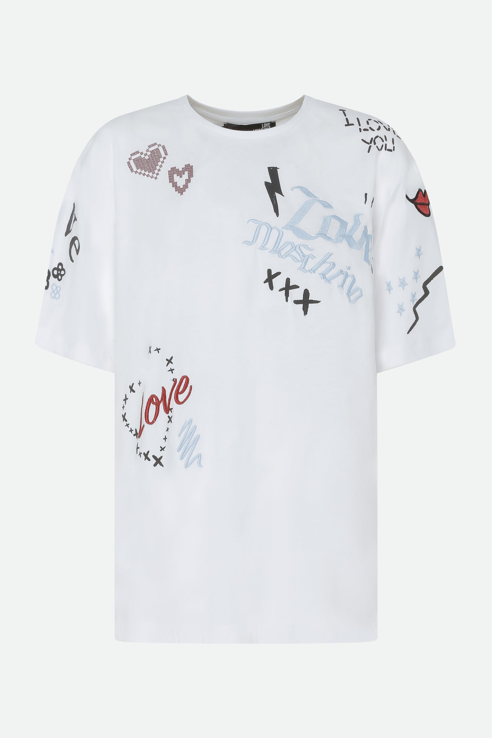 Love Moschino White T-Shirt