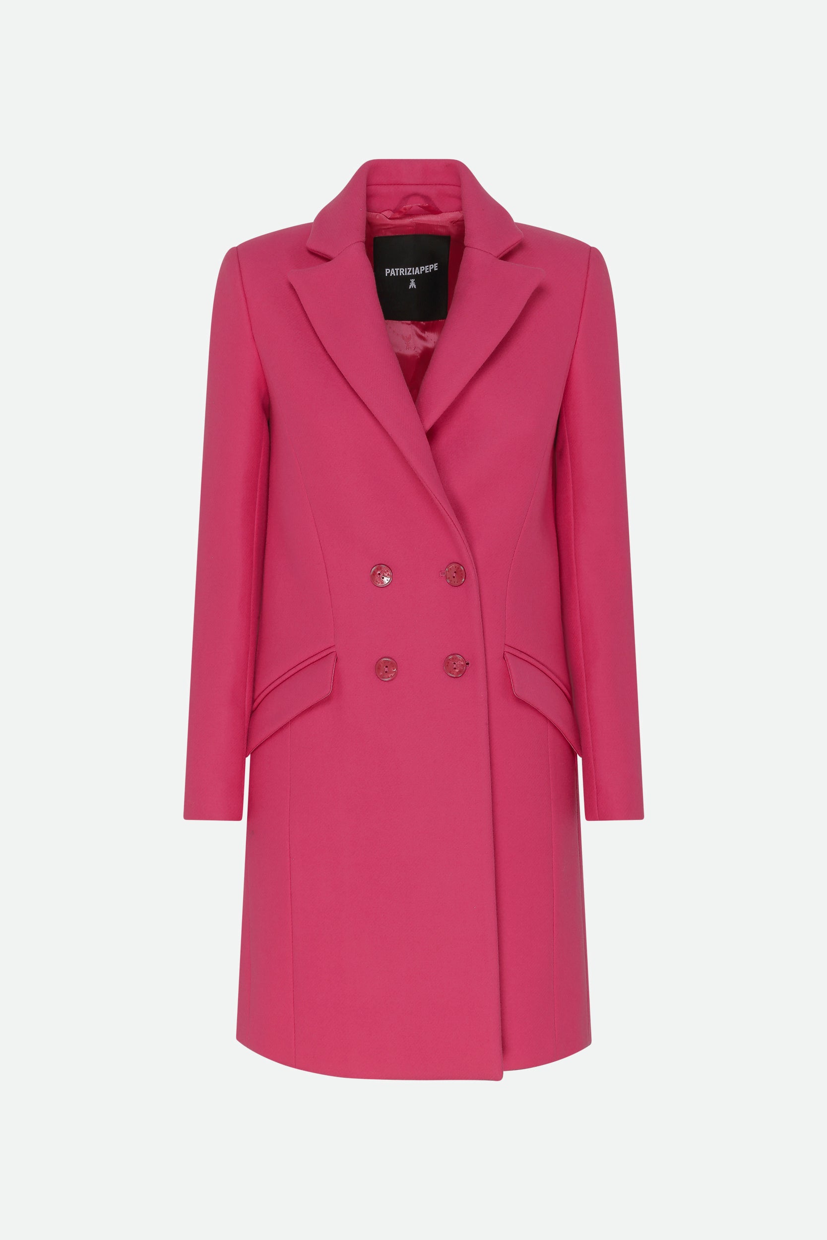 Patrizia Pepe Cappotto Fucsia