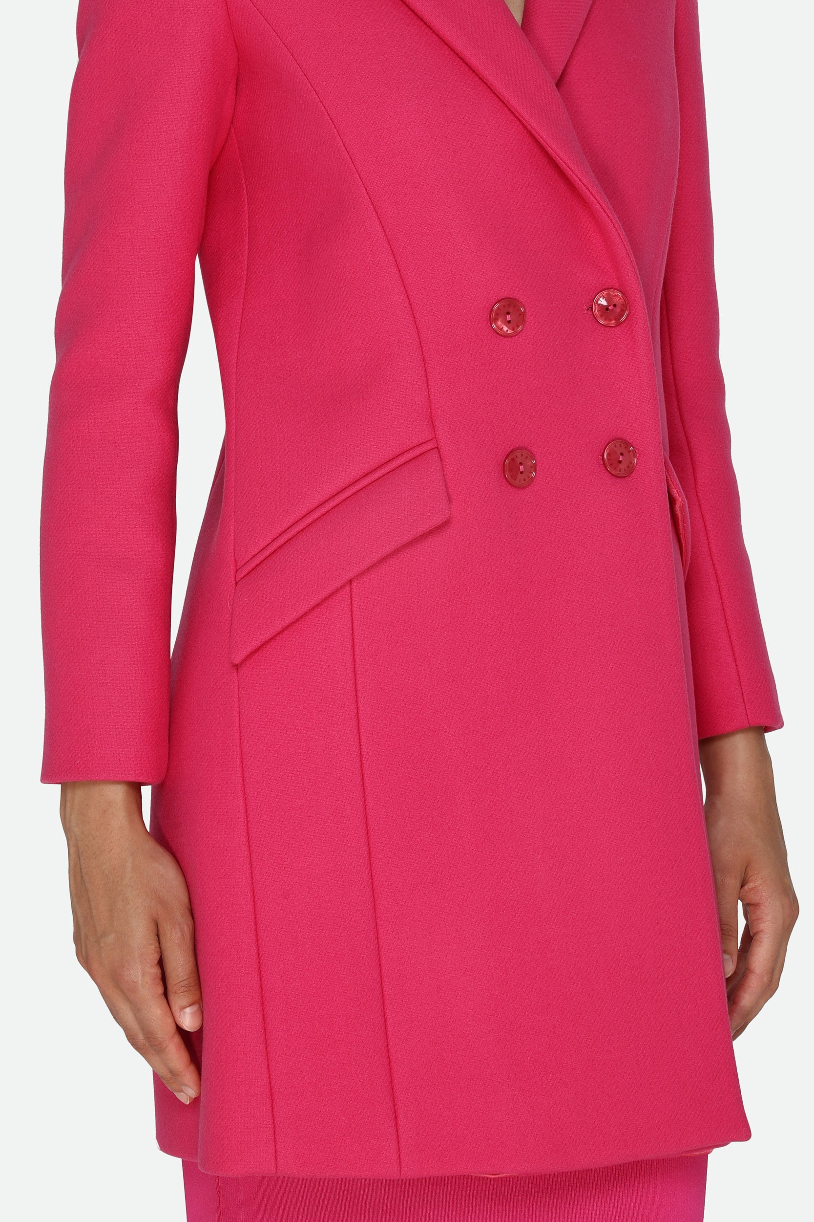 Patrizia Pepe Cappotto Fucsia