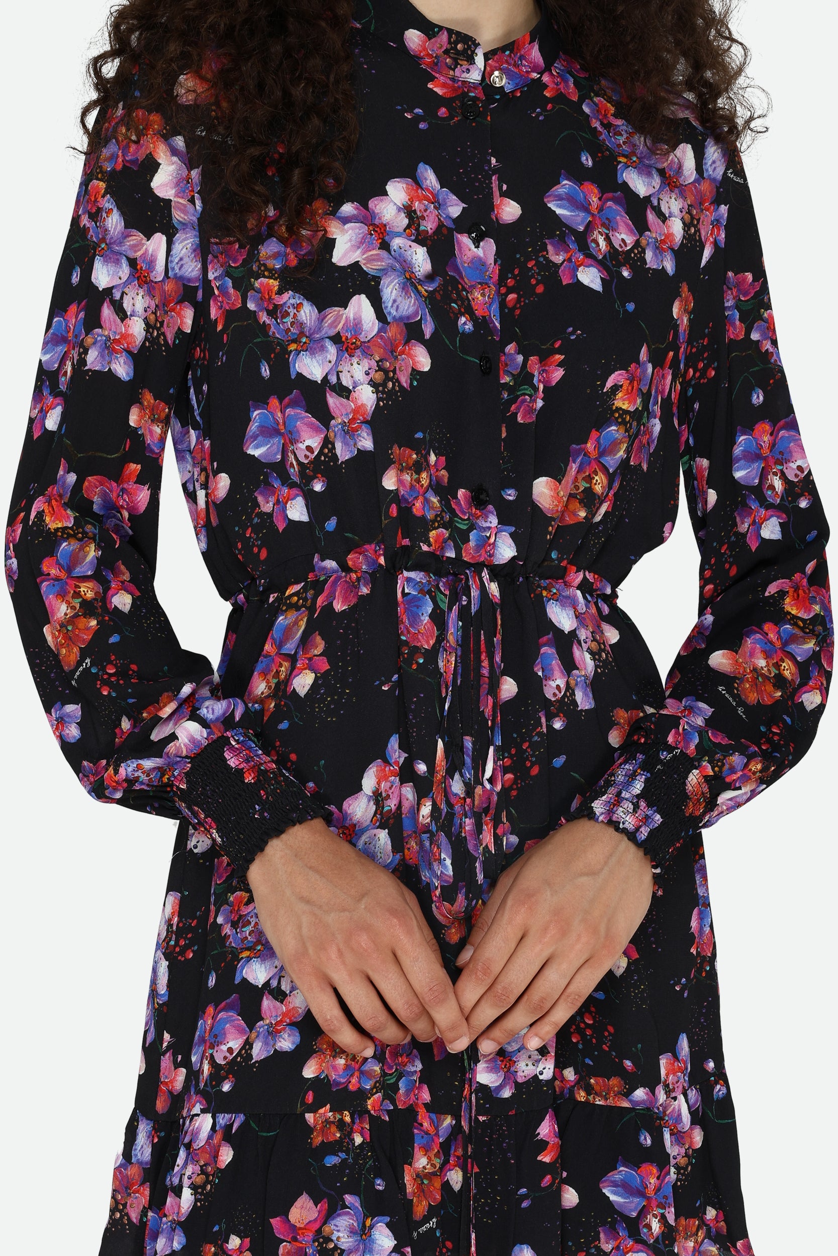 Patrizia Pepe Abito Chemisier Multicolore