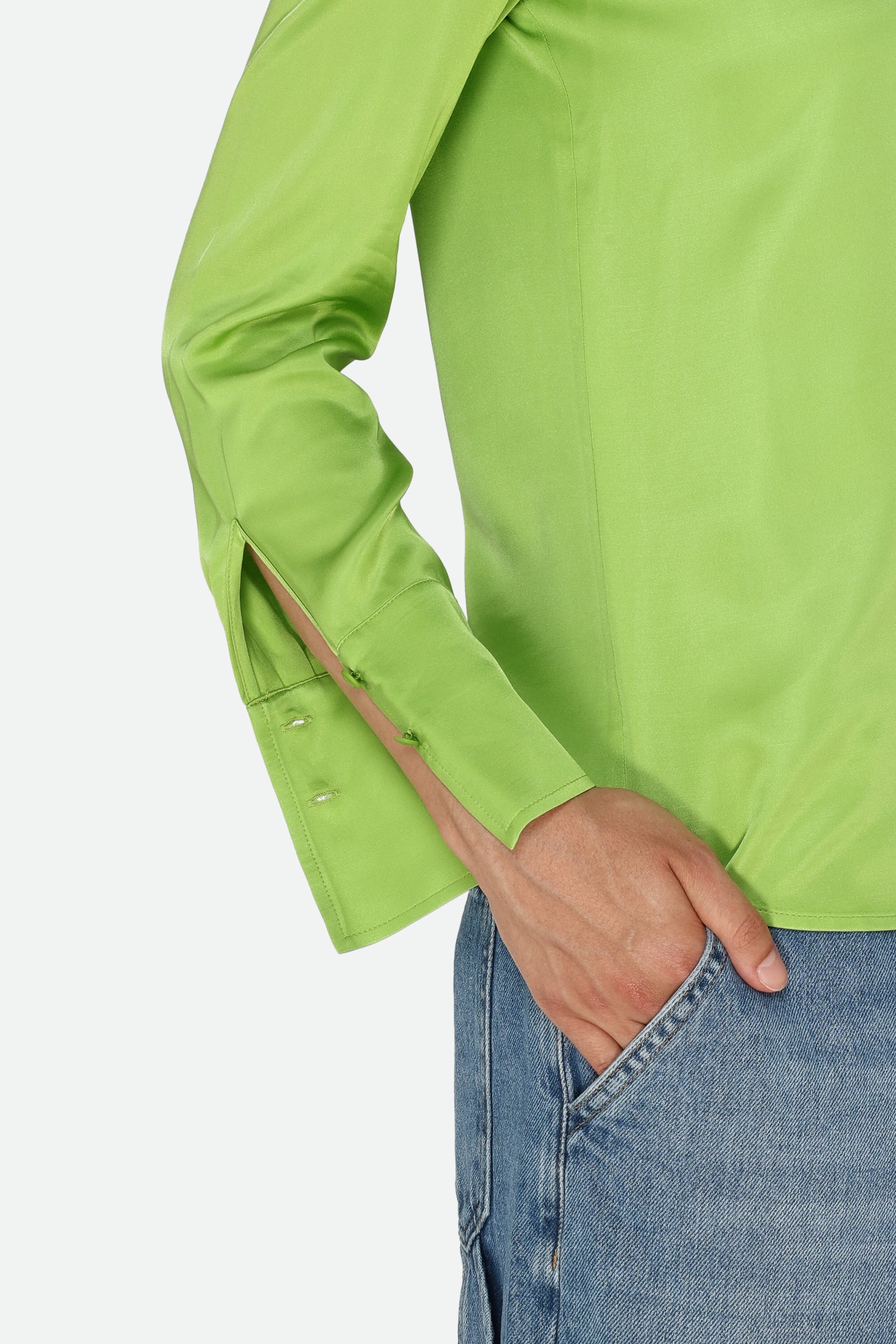 Patrizia Pepe Green Shirt