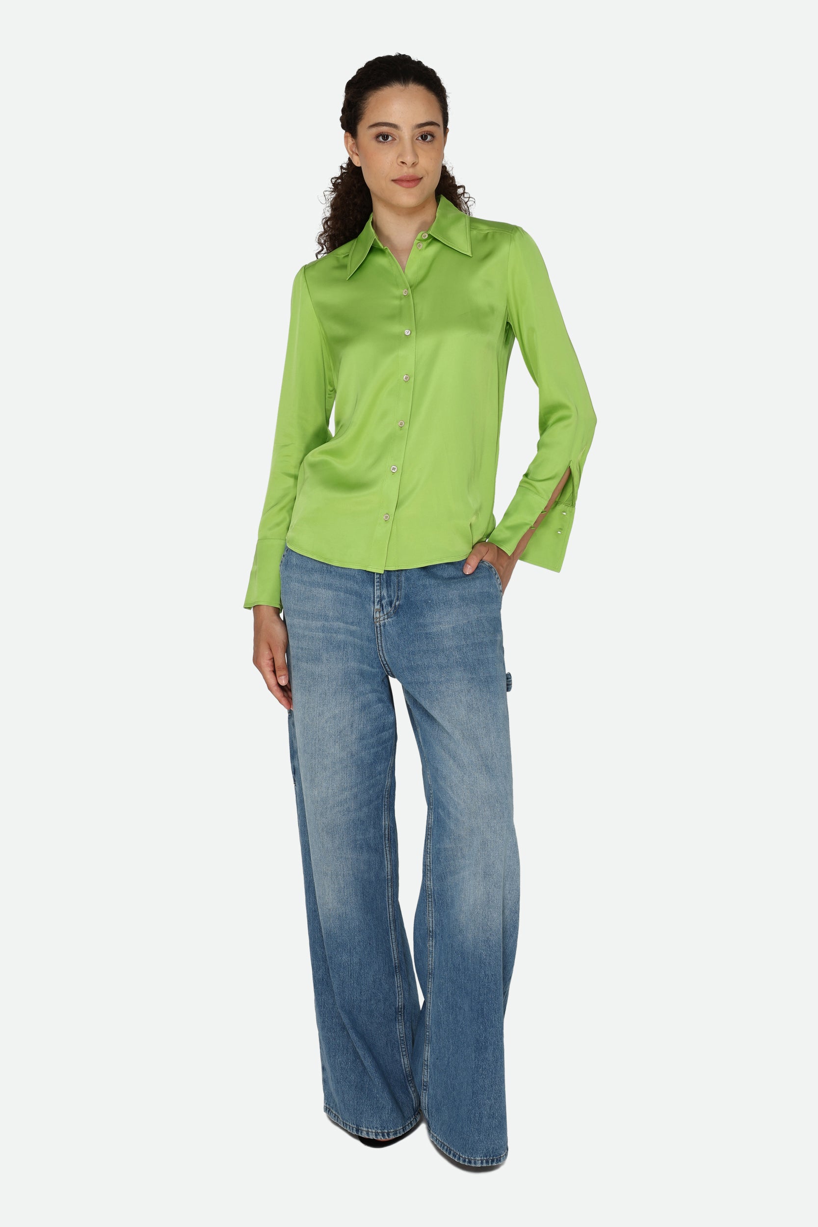 Patrizia Pepe Green Shirt