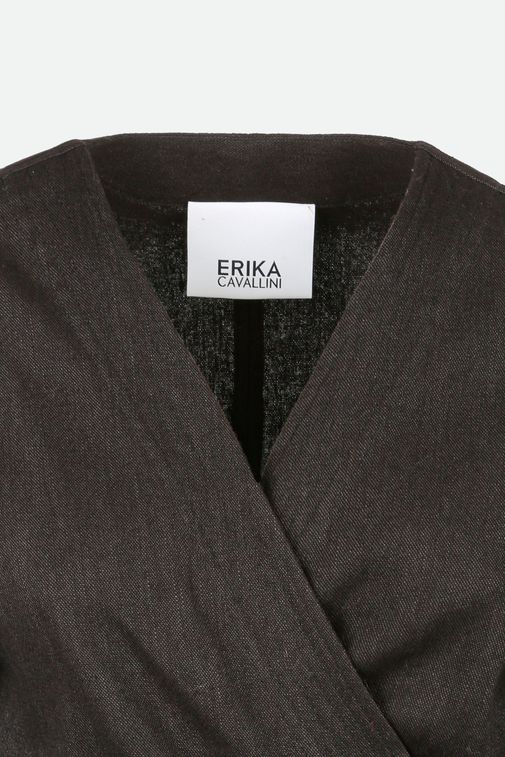 Erika Cavallini Brown Kimono Jacket