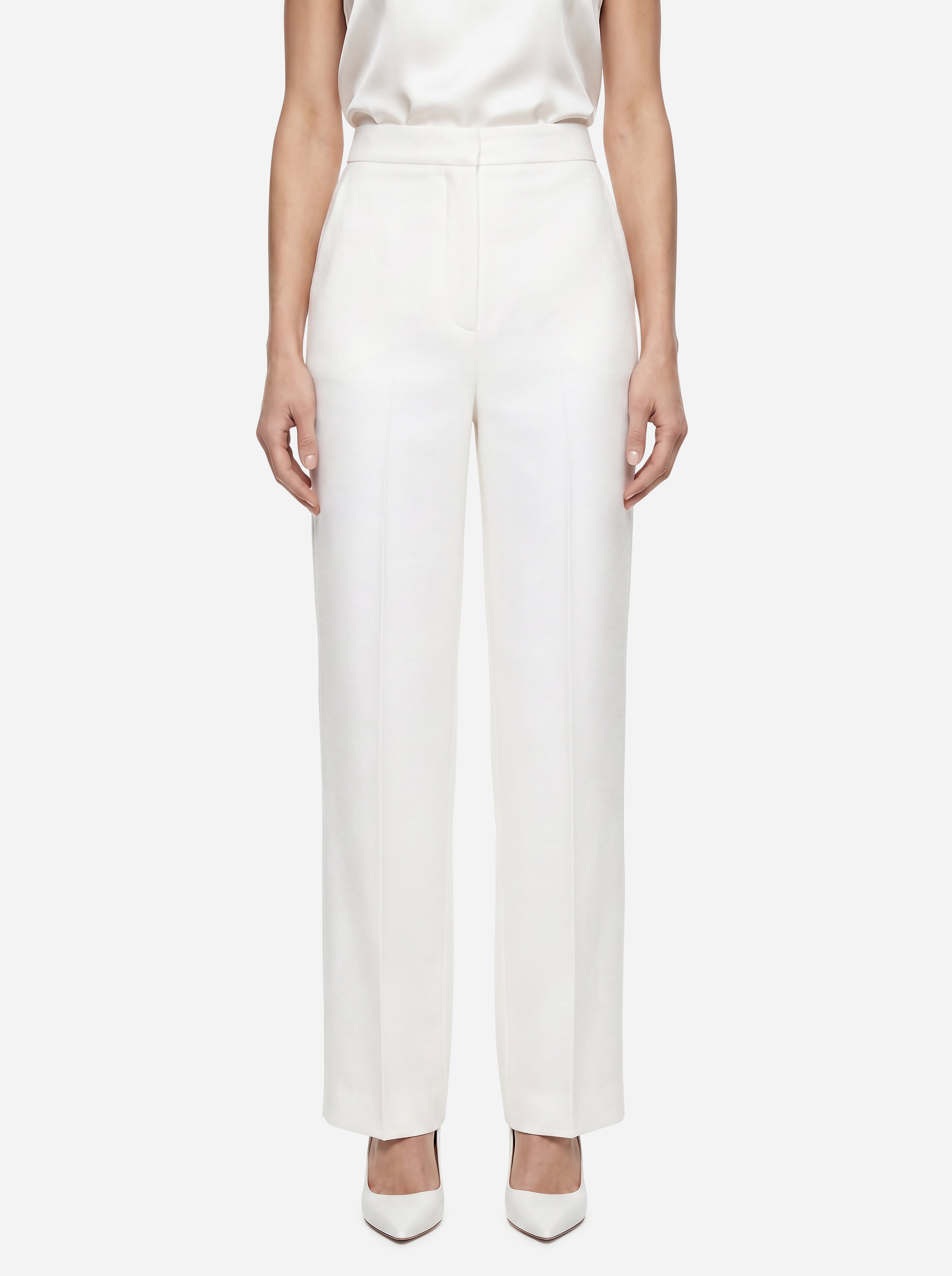 Max Mara Pants Bianco 