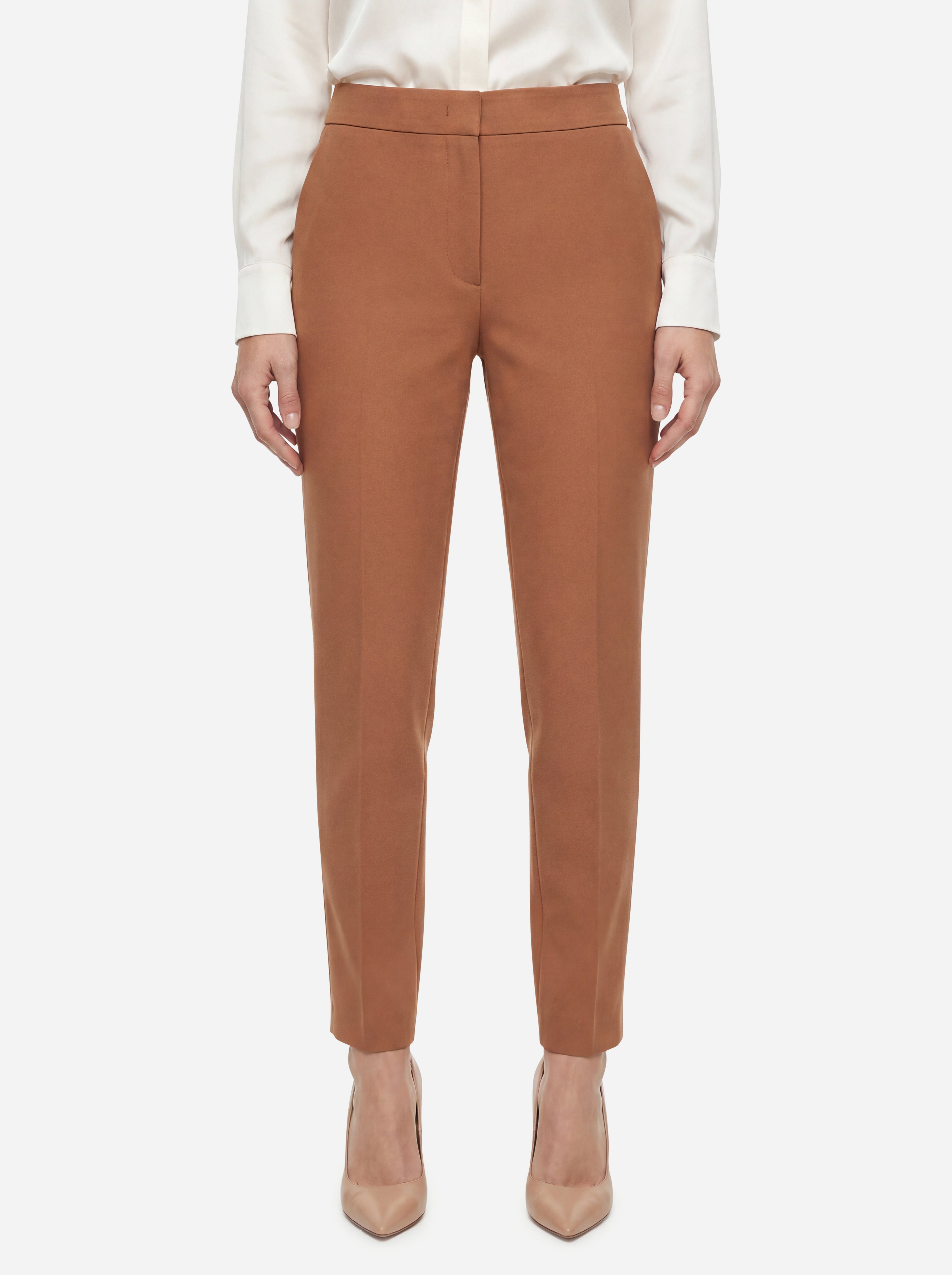 Max Mara Pantalone Marrone