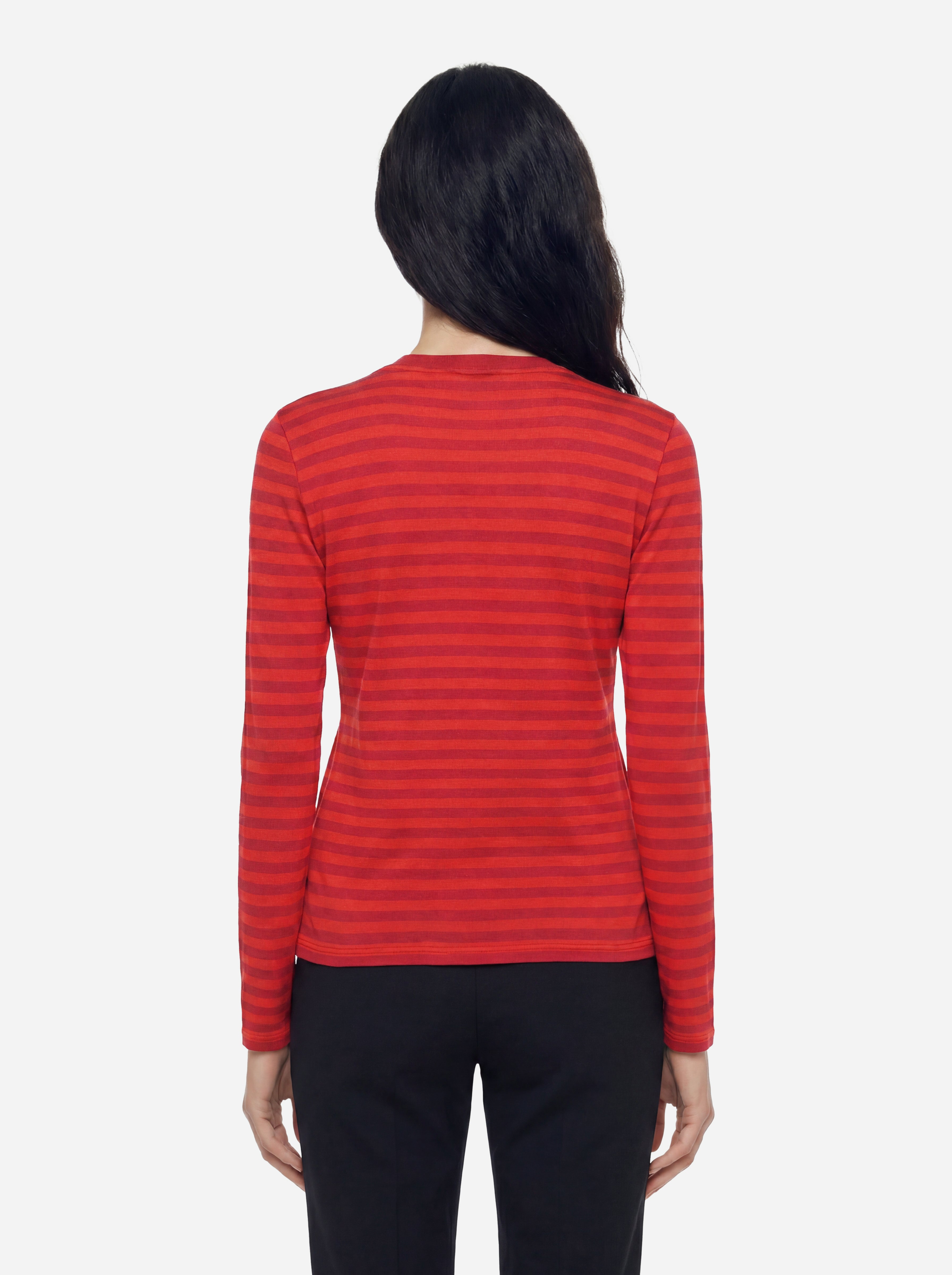 Max Mara Maglia a Righe Rossa