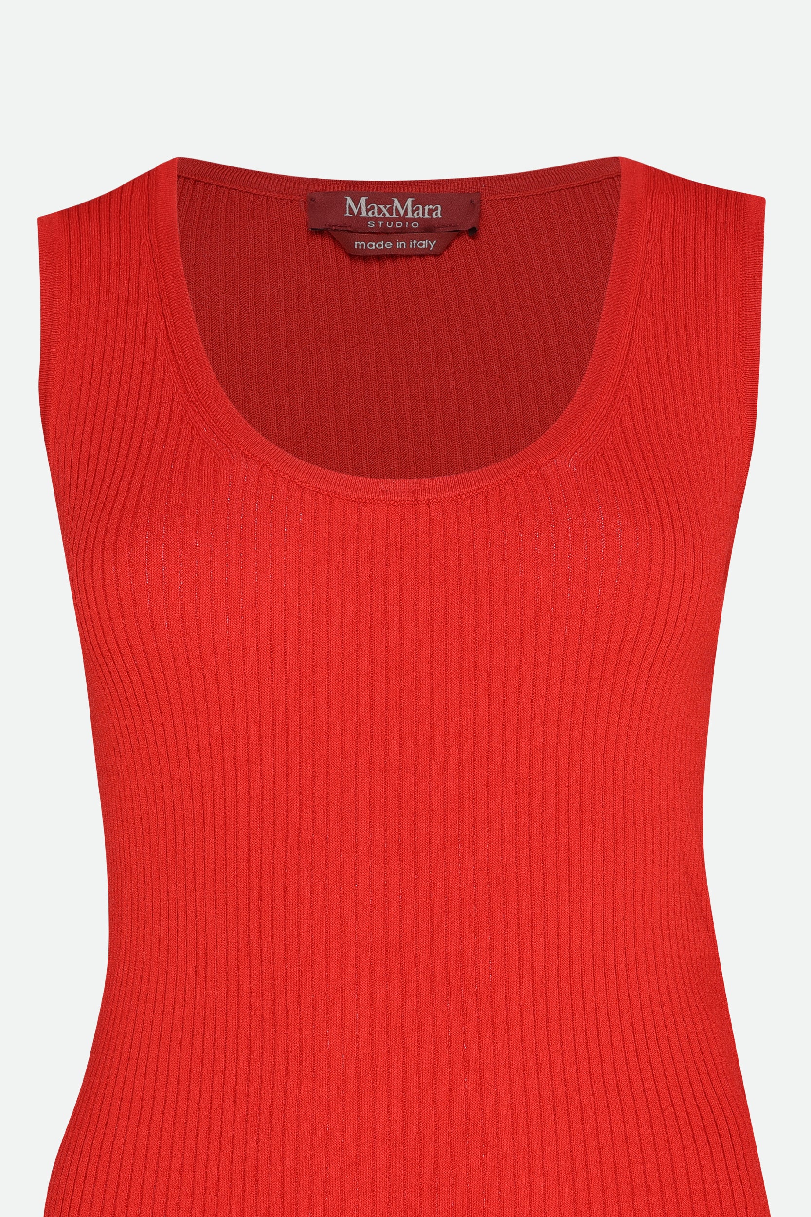 Max Mara Studio Tank Top Red