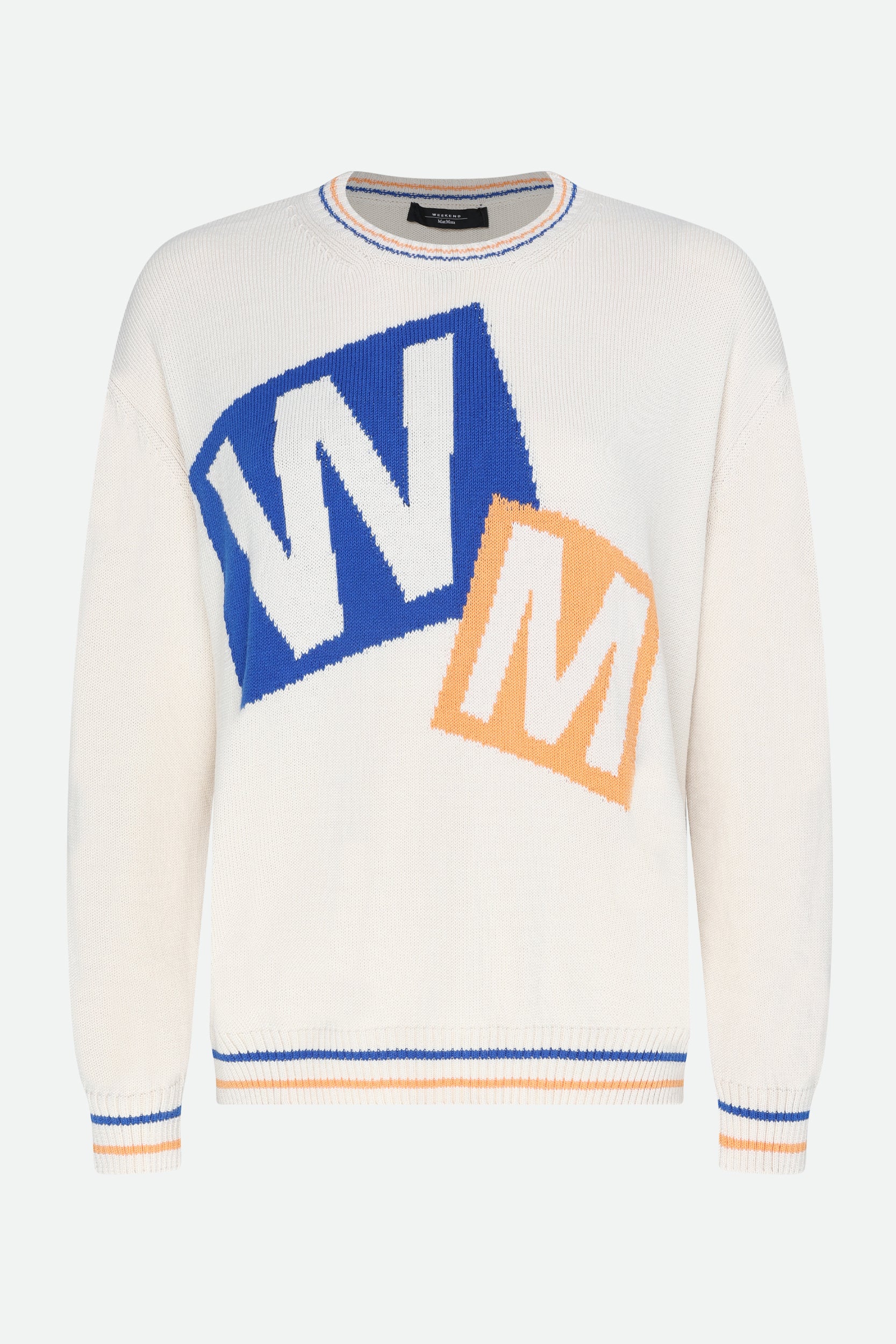 Weekend Max Mara Maglione con Stampa Bianco