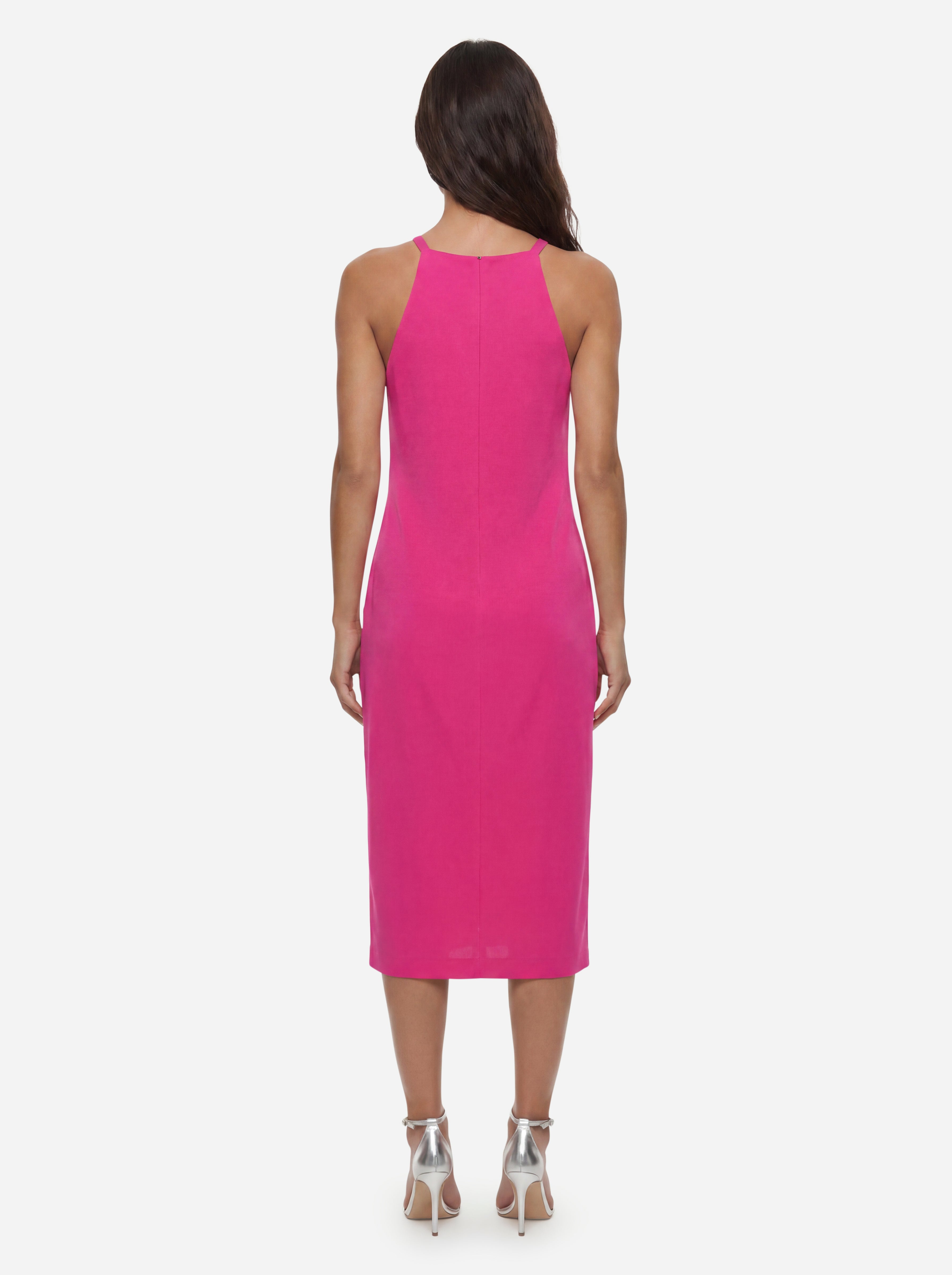 Sportmax Fuchsia Midi Dress