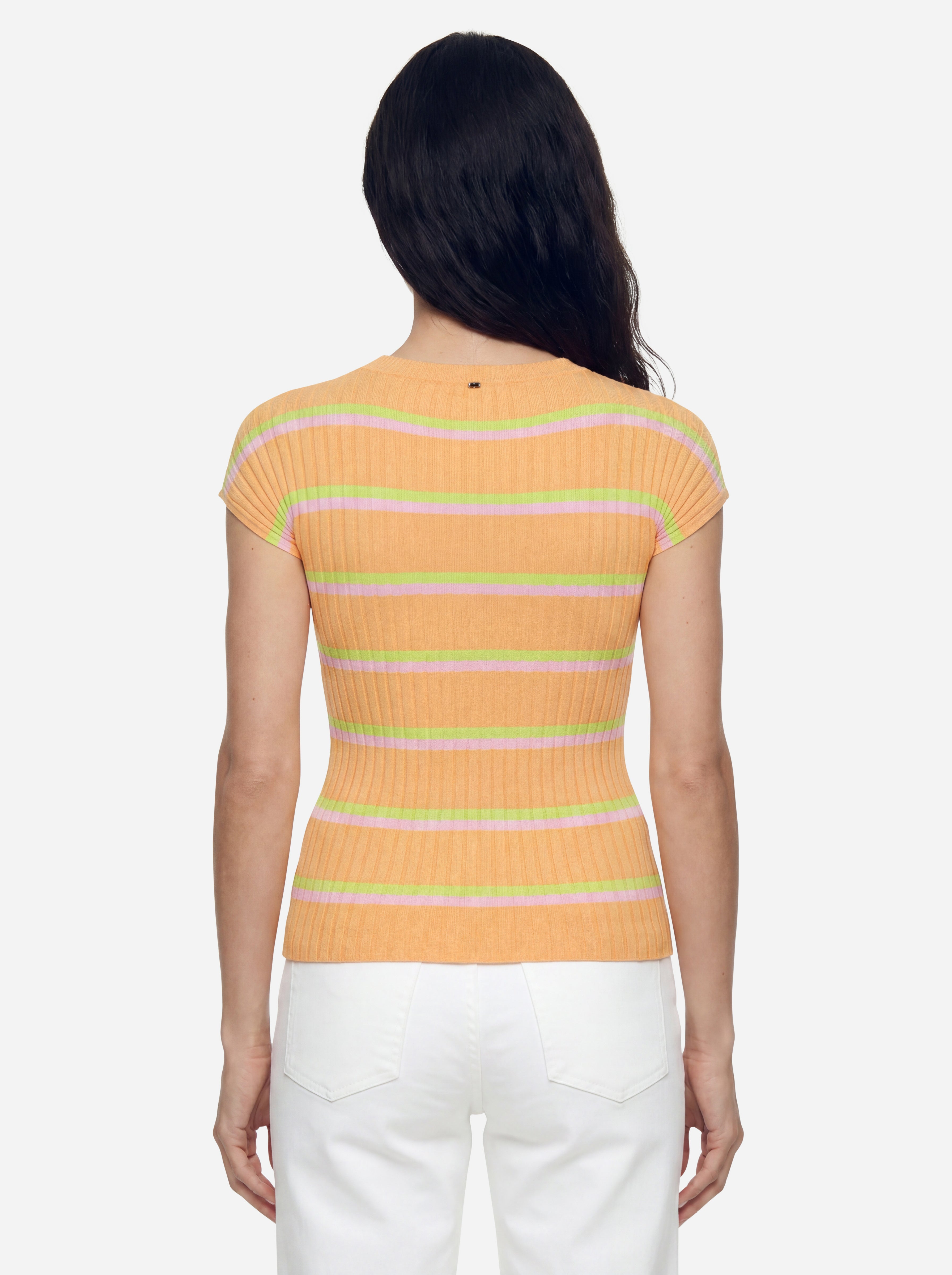 Sportmax Maglia a Righe Multicolore