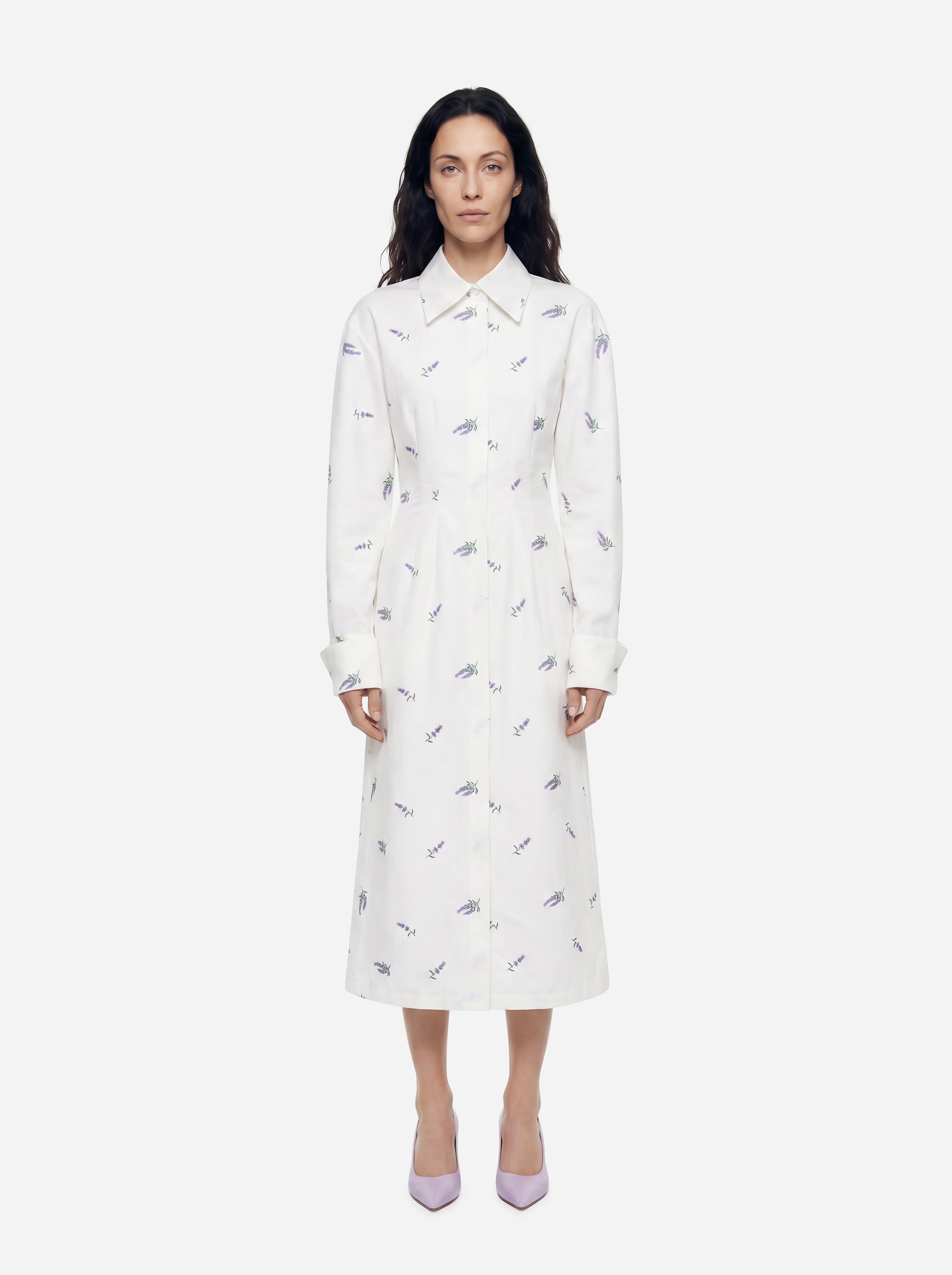 Sportmax Shirt Dress Bianco 