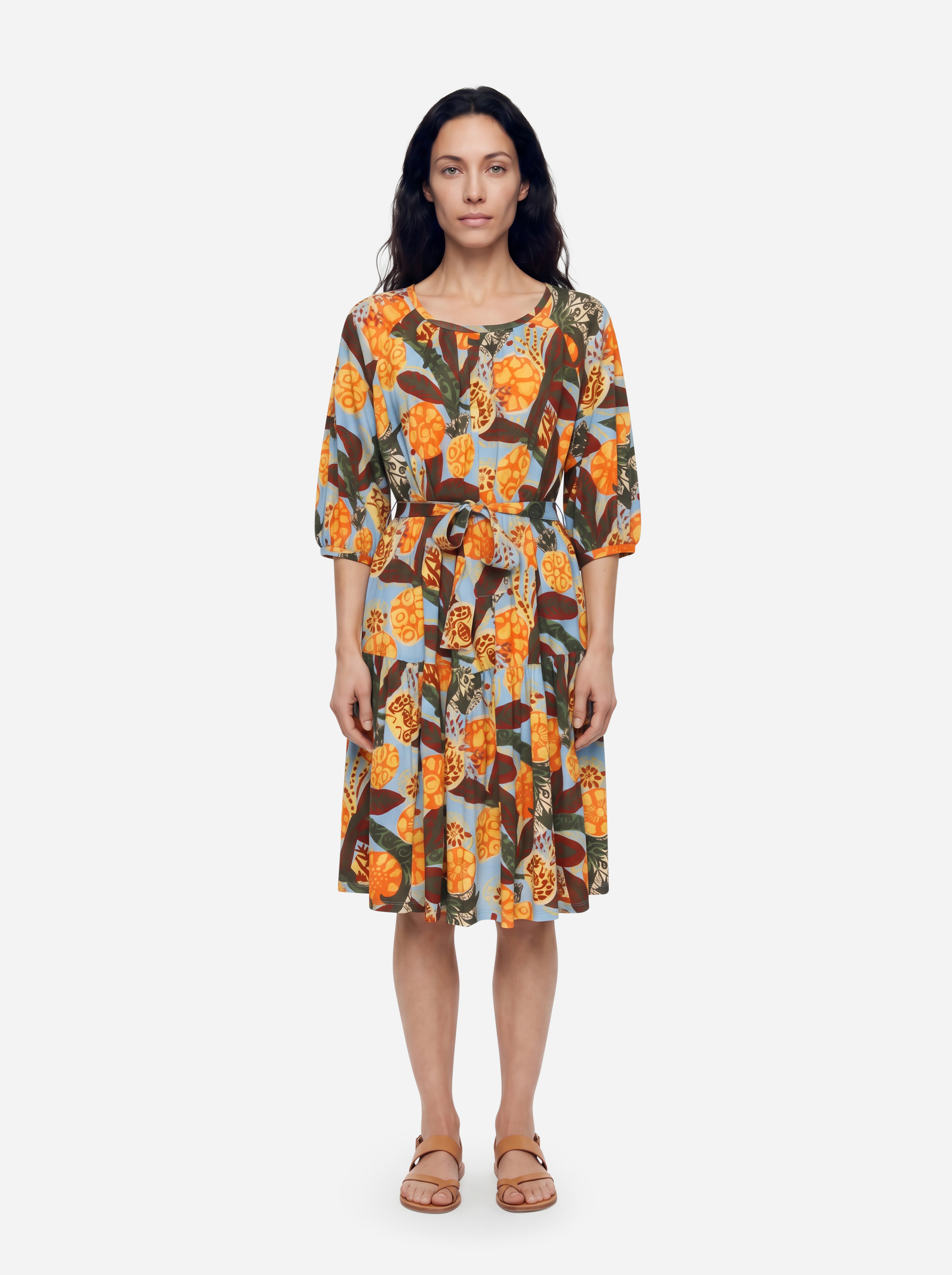 Weekend Max Mara Multicolored Pattern Dress