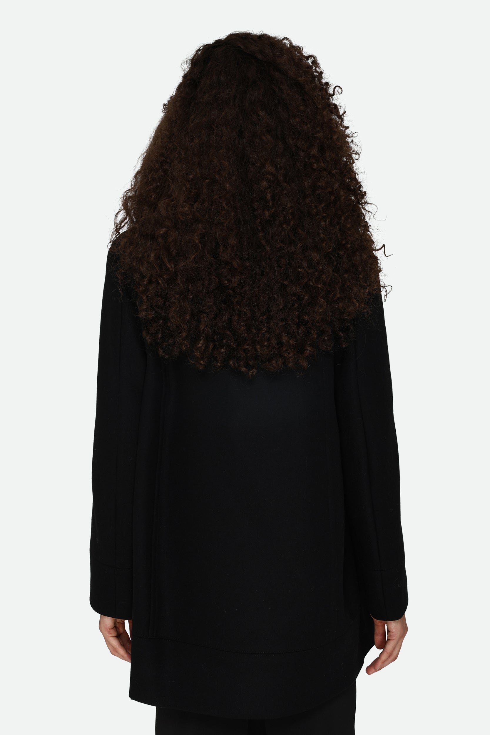 Pinko Cappotto Doppiopetto Nero