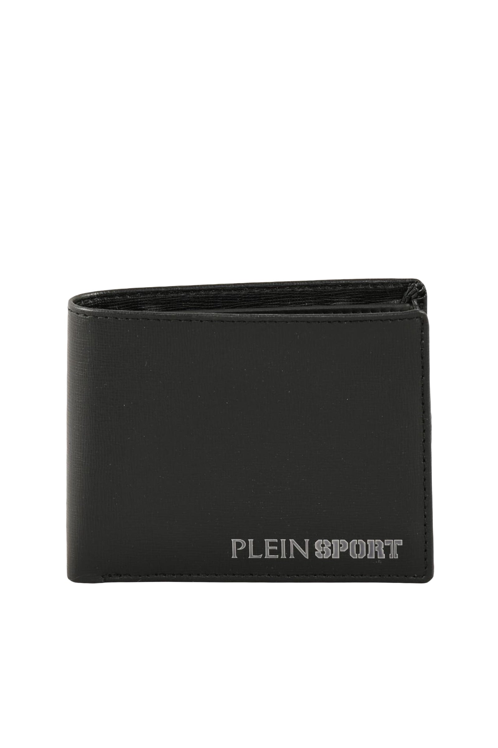 Plein Sport Portafoglio Nero in Pelle
