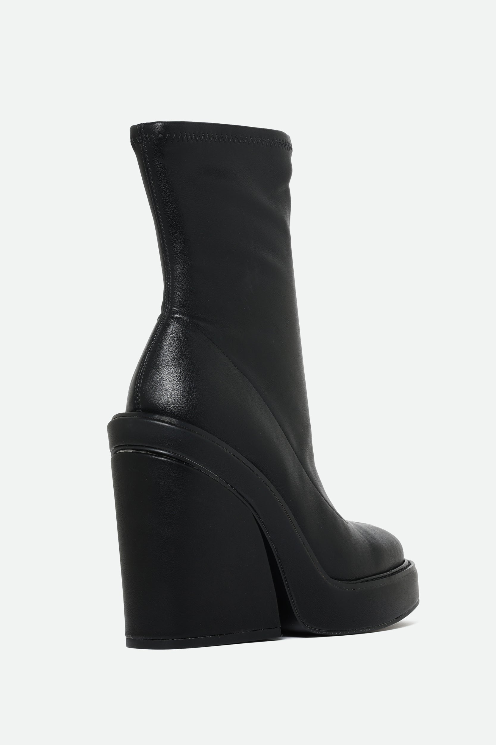Steve Madden Black Leather Boot