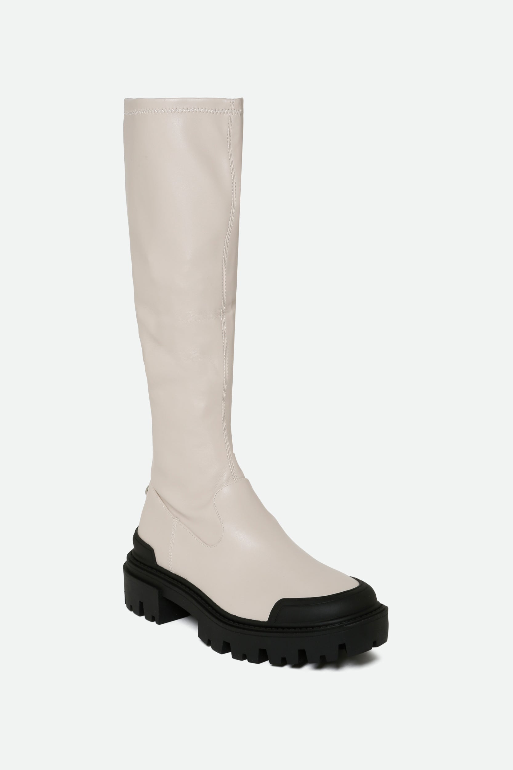 Steve Madden Stivale Panna