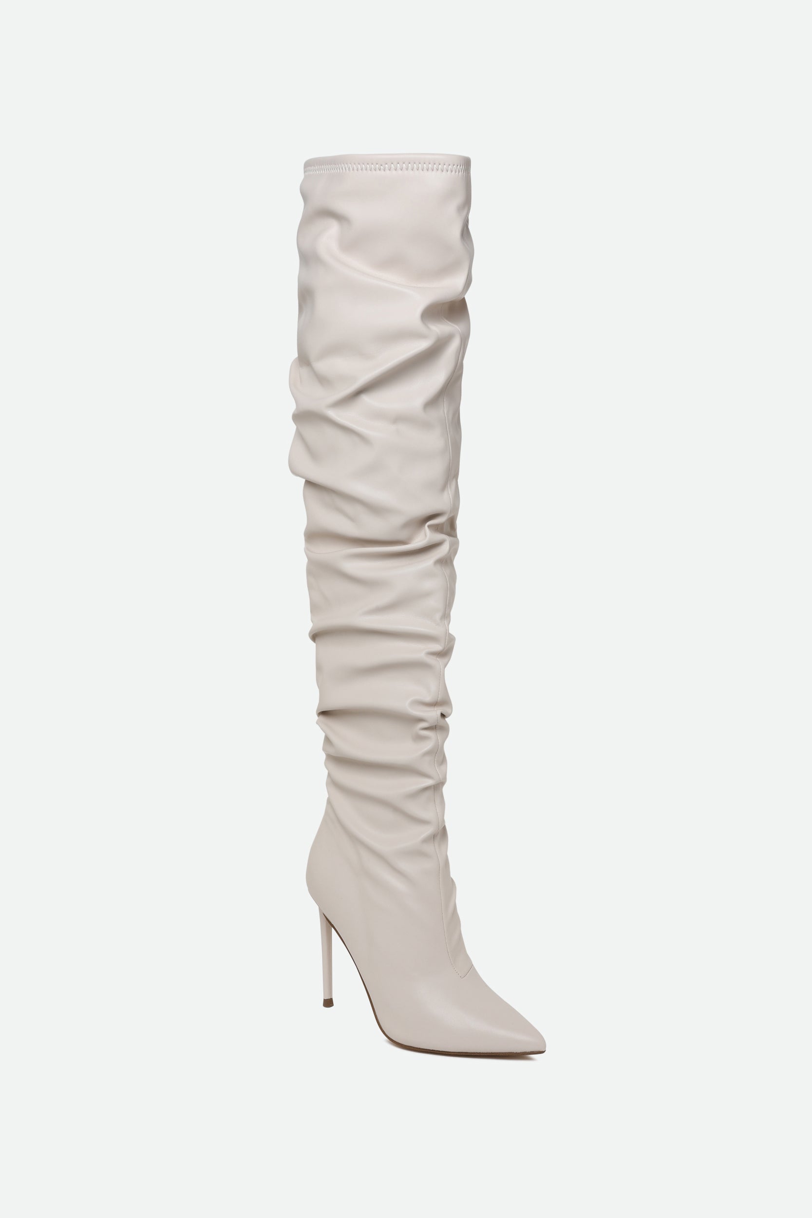 Steve Madden Stivale Vanguard Bianco