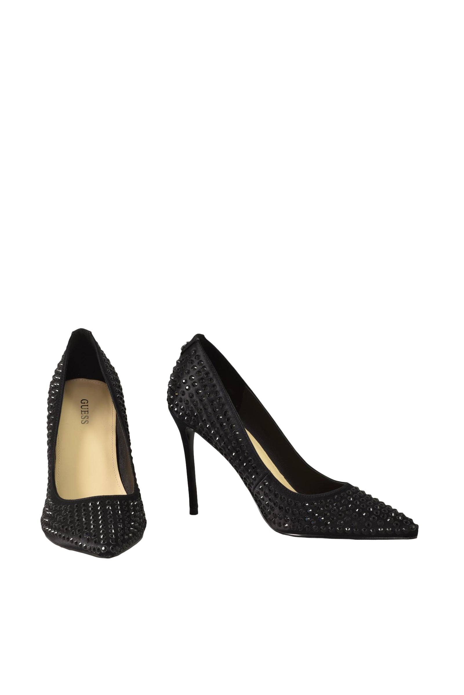 Guess Decollete Nere con Strass
