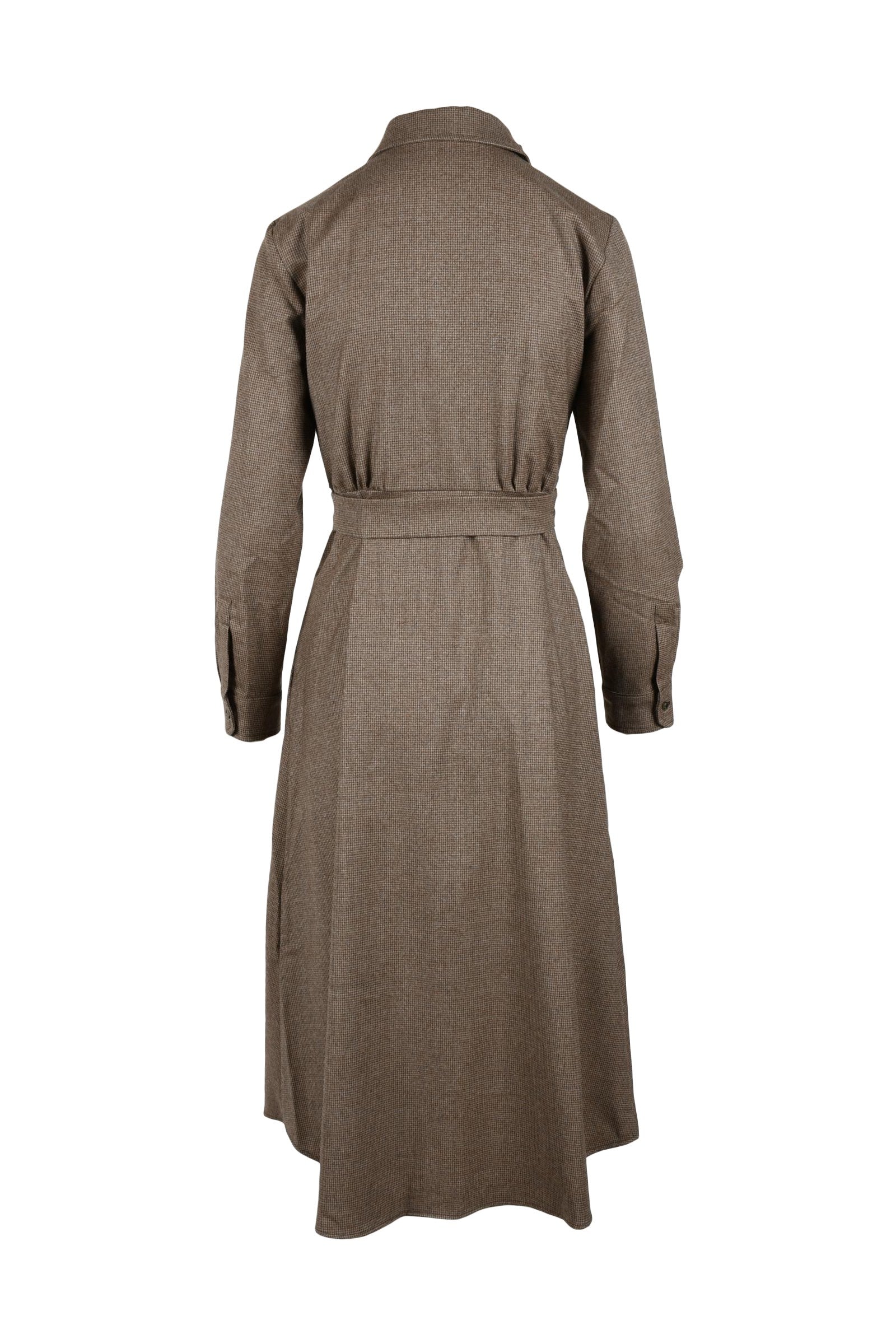 Weekend Max Mara Abito Chemisier Marrone