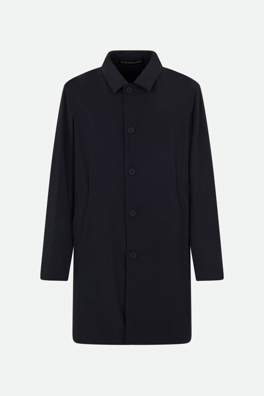 ESEMPLARE Trench monopetto blu