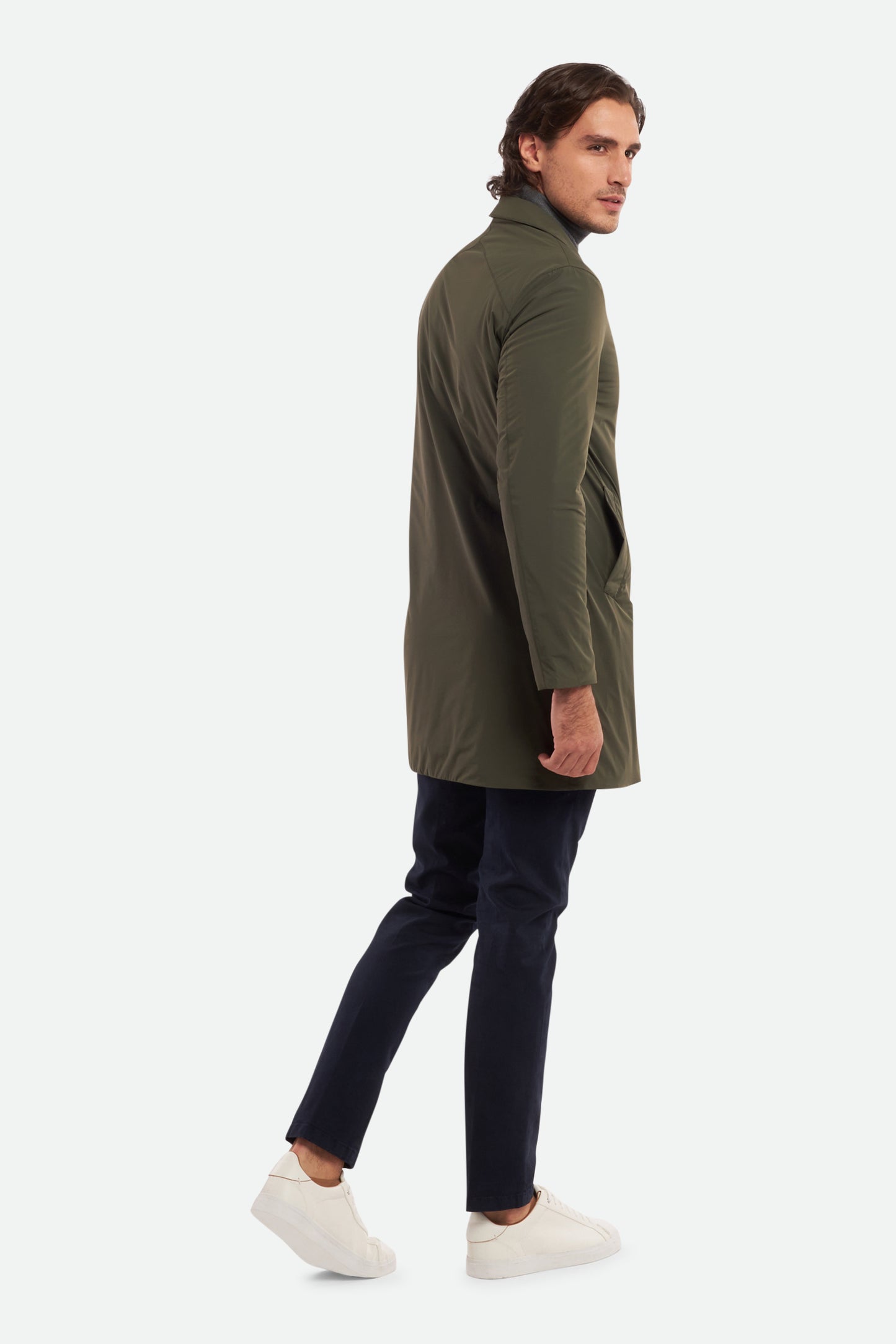EXAMPLE
Esemplare single-breasted trench coat