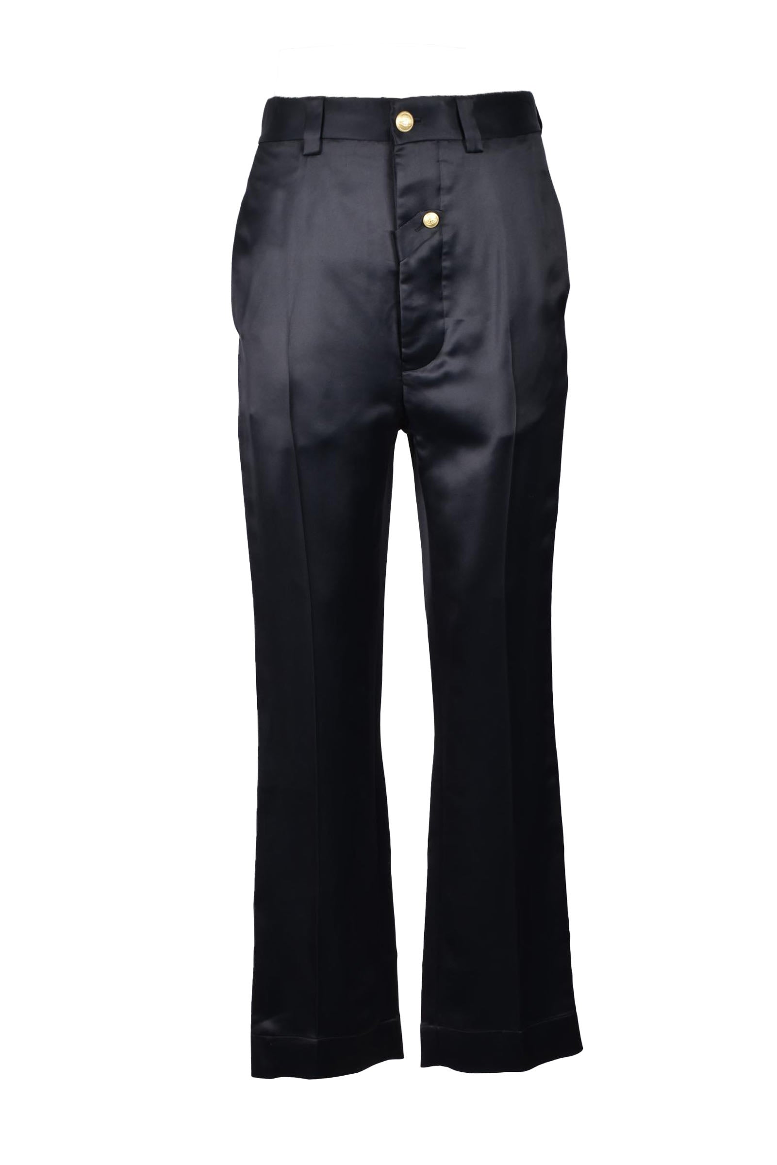 Vivienne Westwood Pantalone Raso Nero
