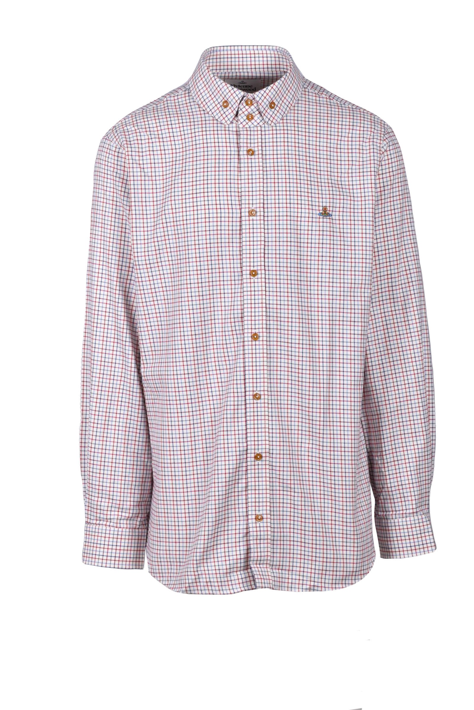Vivienne Westwood Camicia Check con Logo