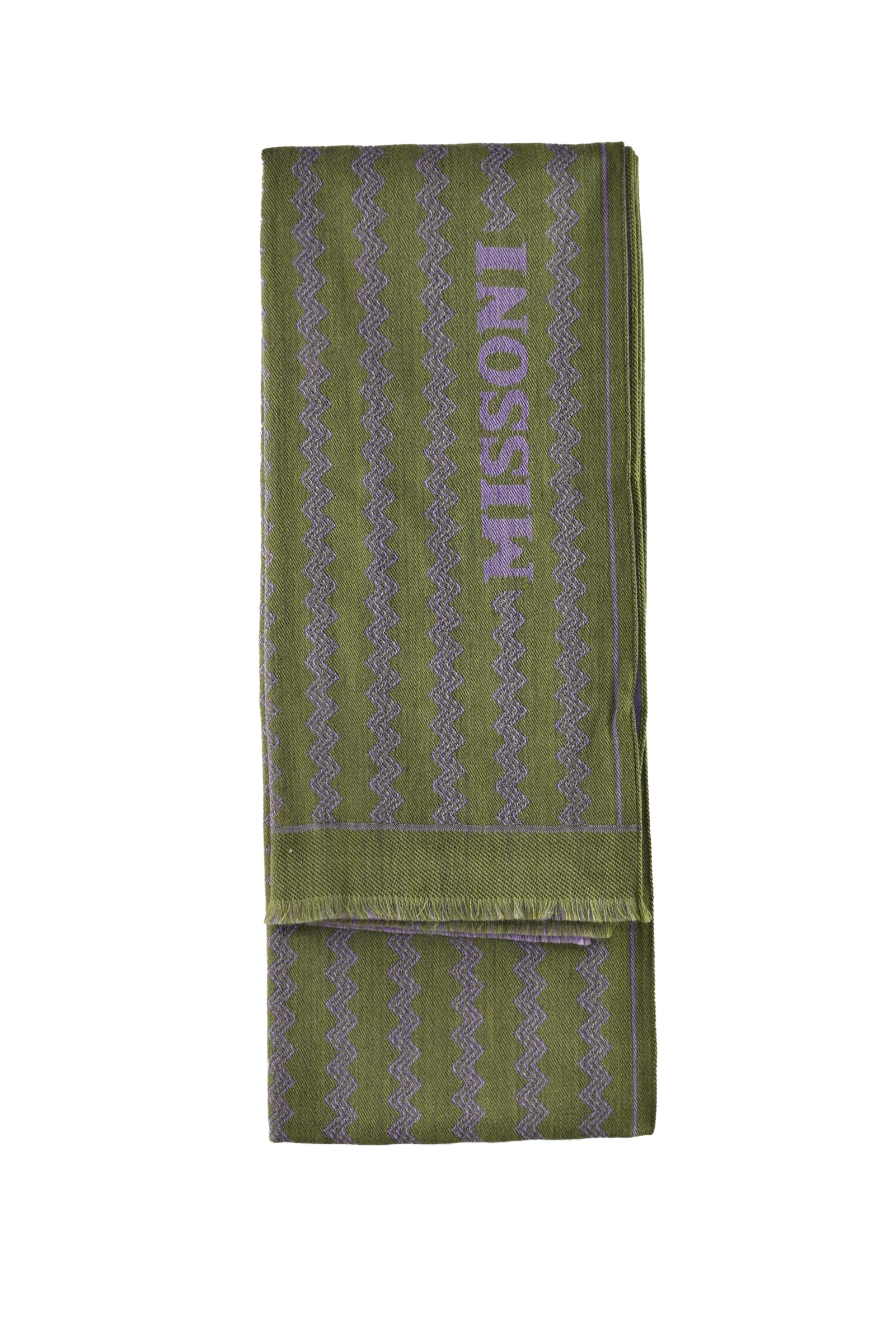 Missoni Sciarpa Fantasia Multicolore Lana