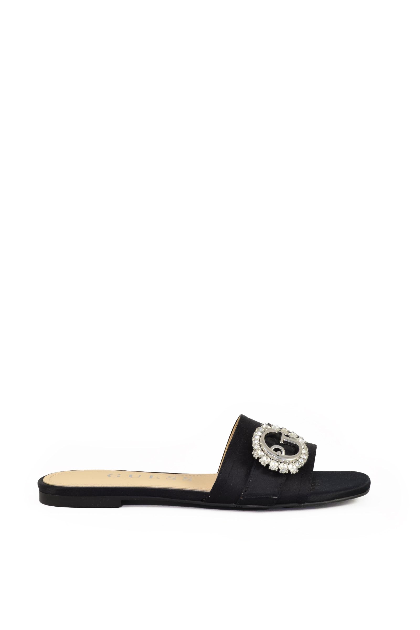 Guess Sandalo Nero Basso