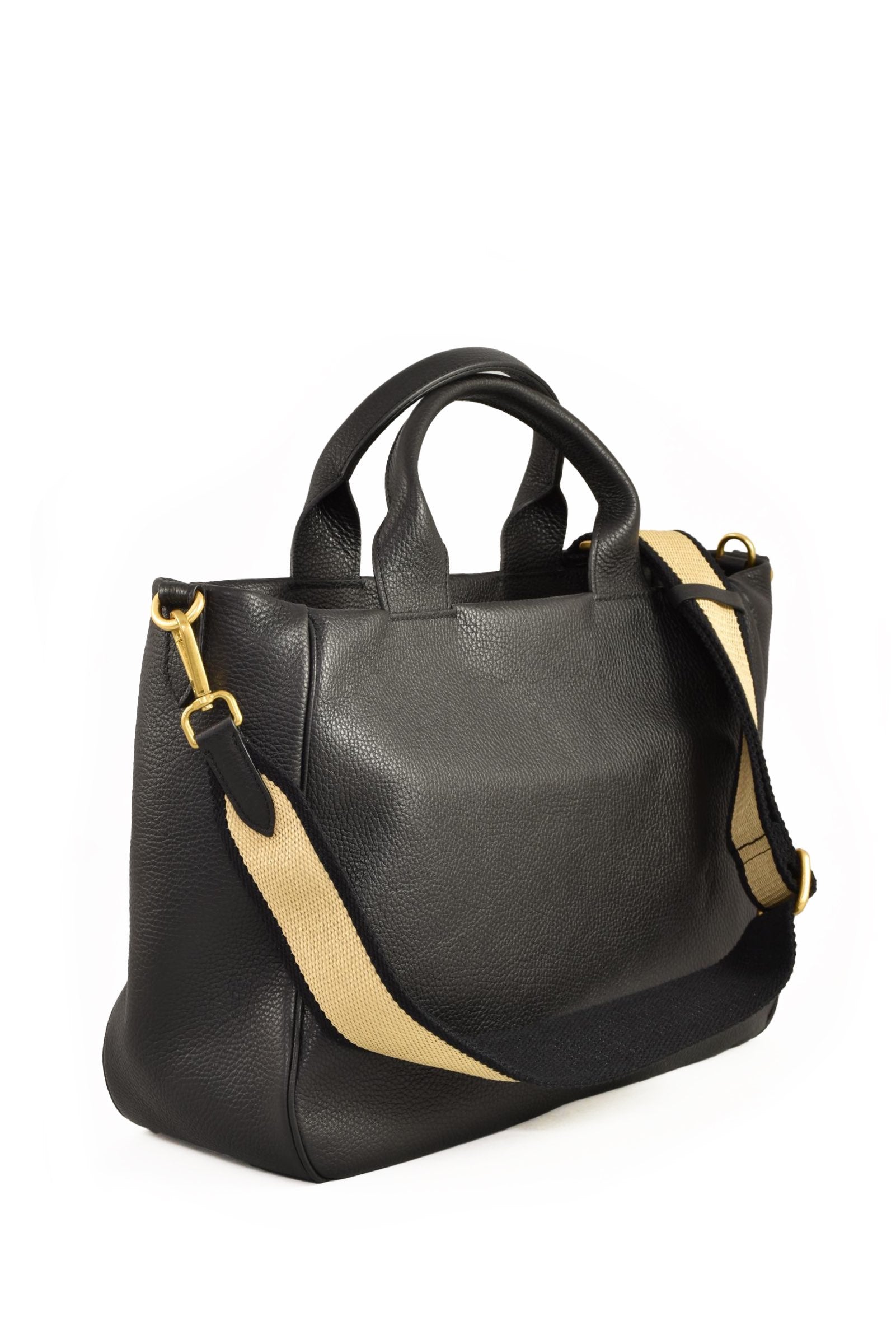 Gianni Chiarini Borsa Nera in Pelle con Tracolla