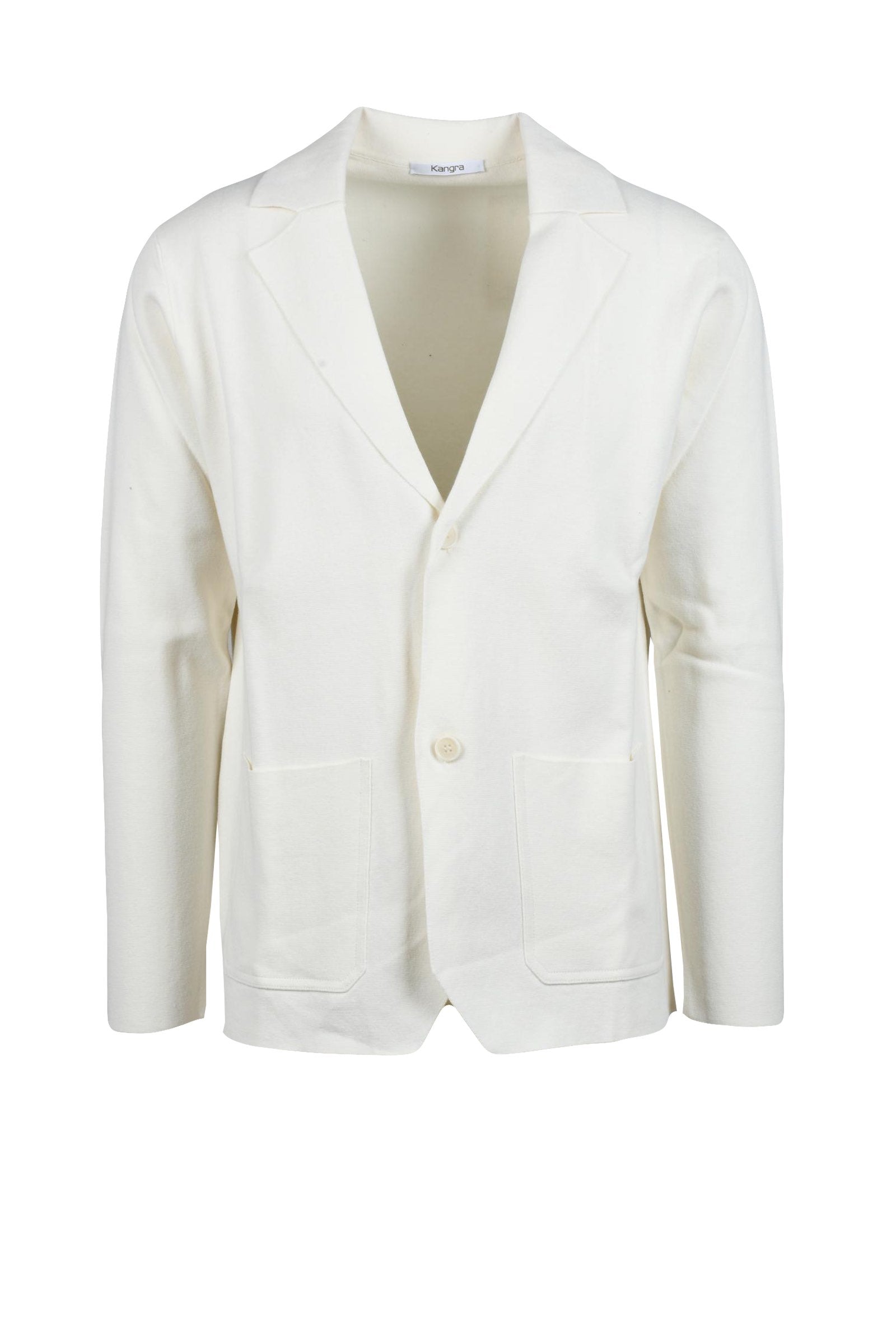 Kangra Single Breasted Jacket White