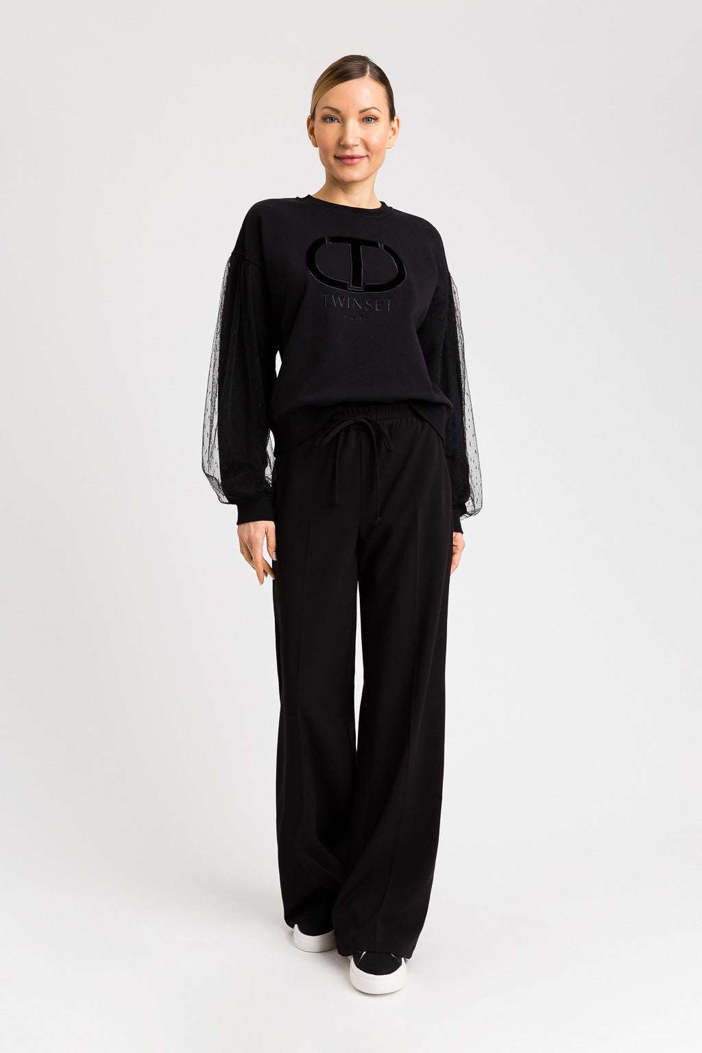 Twinset Soft Black Trousers