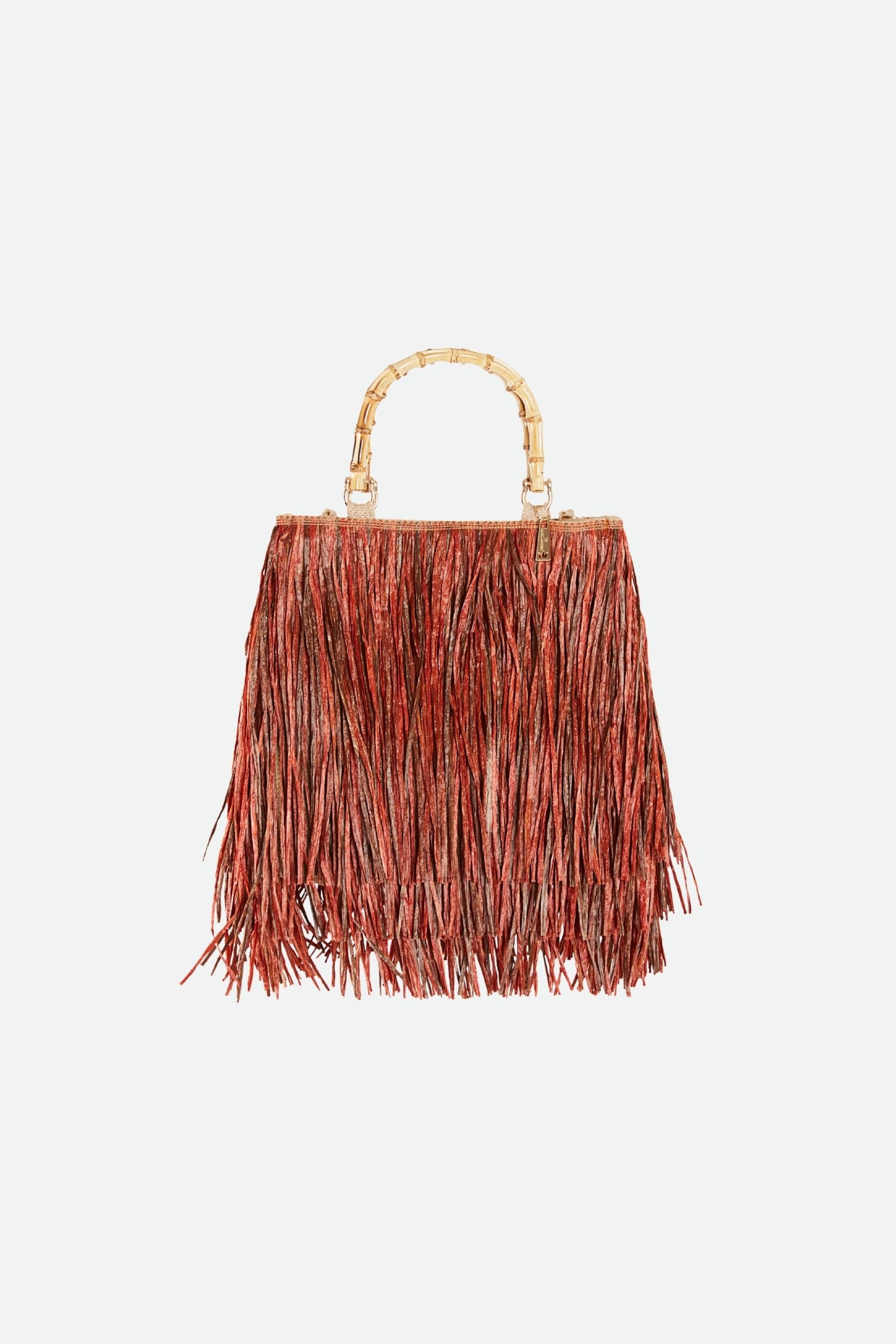 La Milanesa Lampione Large Rust Bag