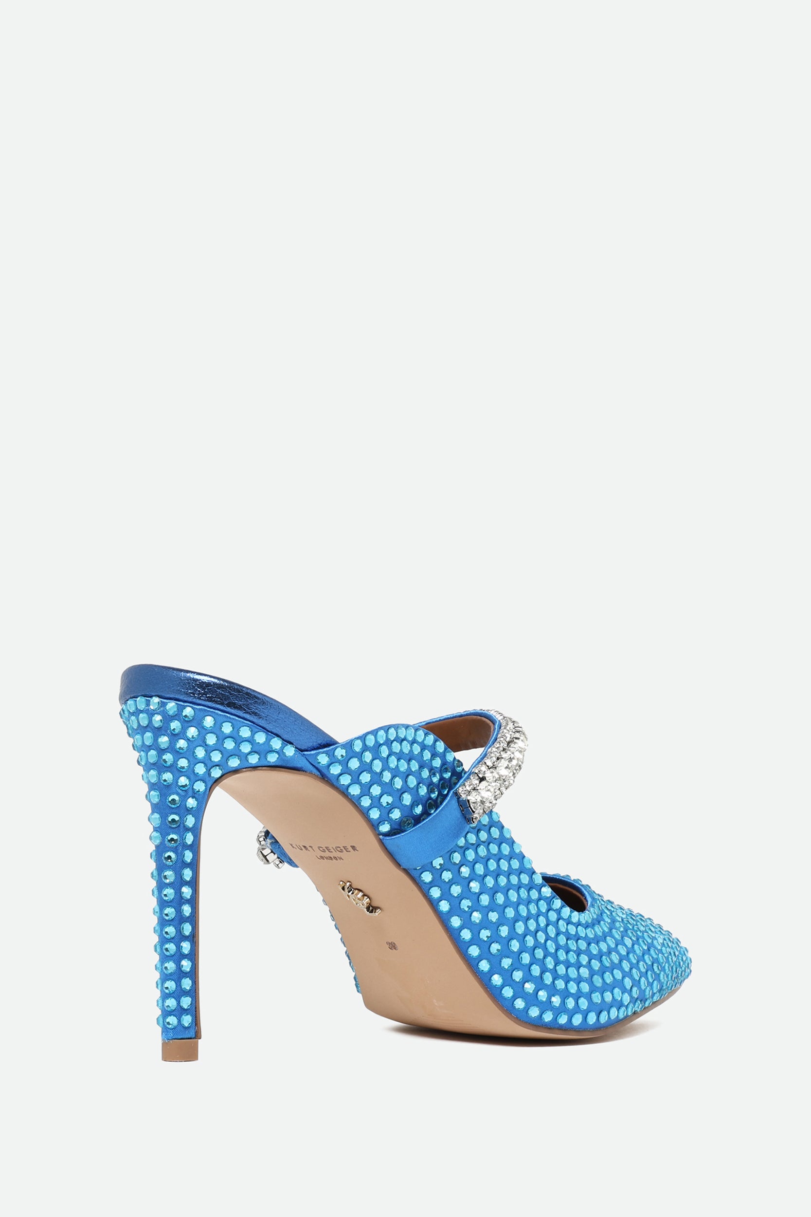Kurt Geiger Sabot Crystal Blue a Punta