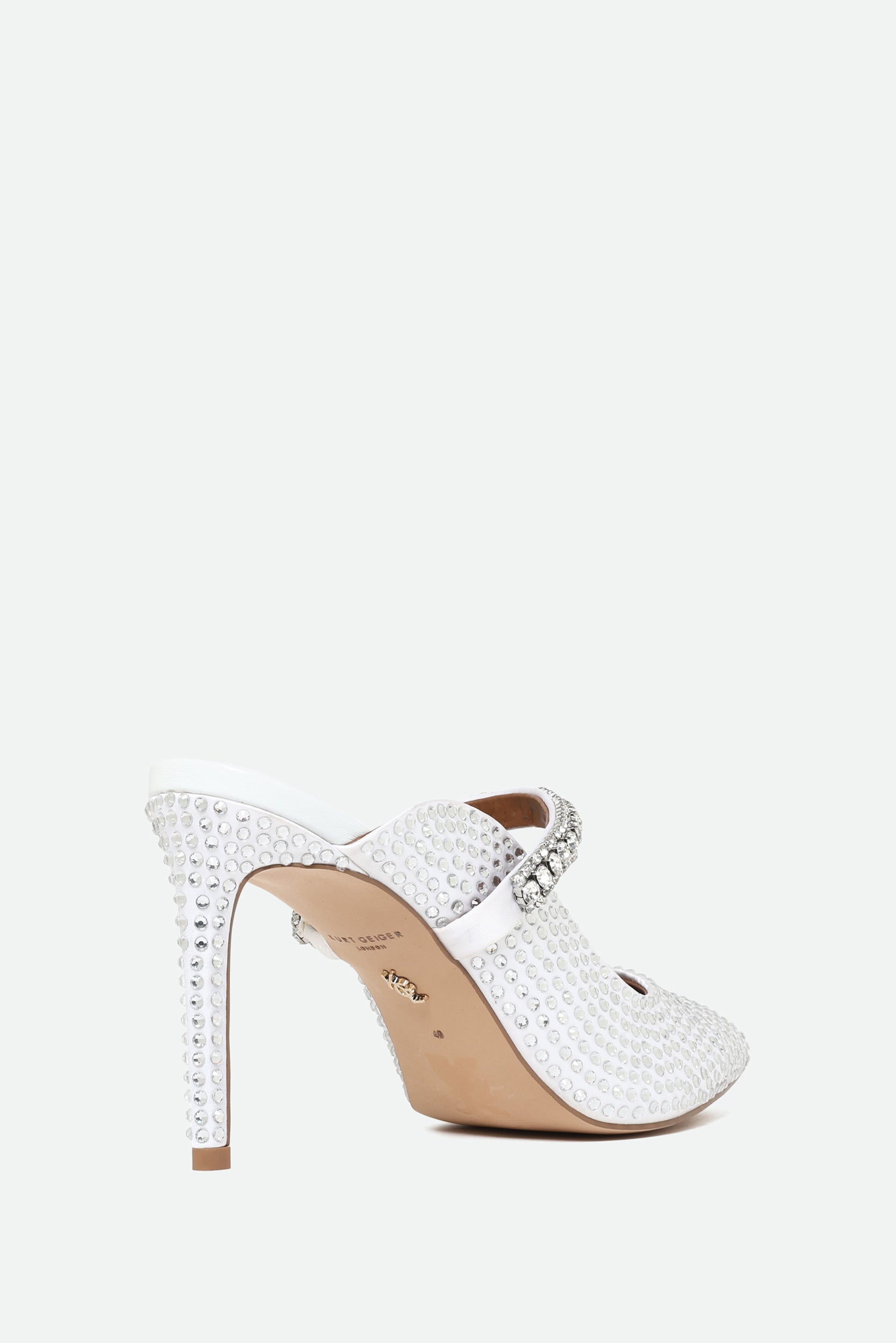 Kurt Geiger Sabot Crystal Bianco