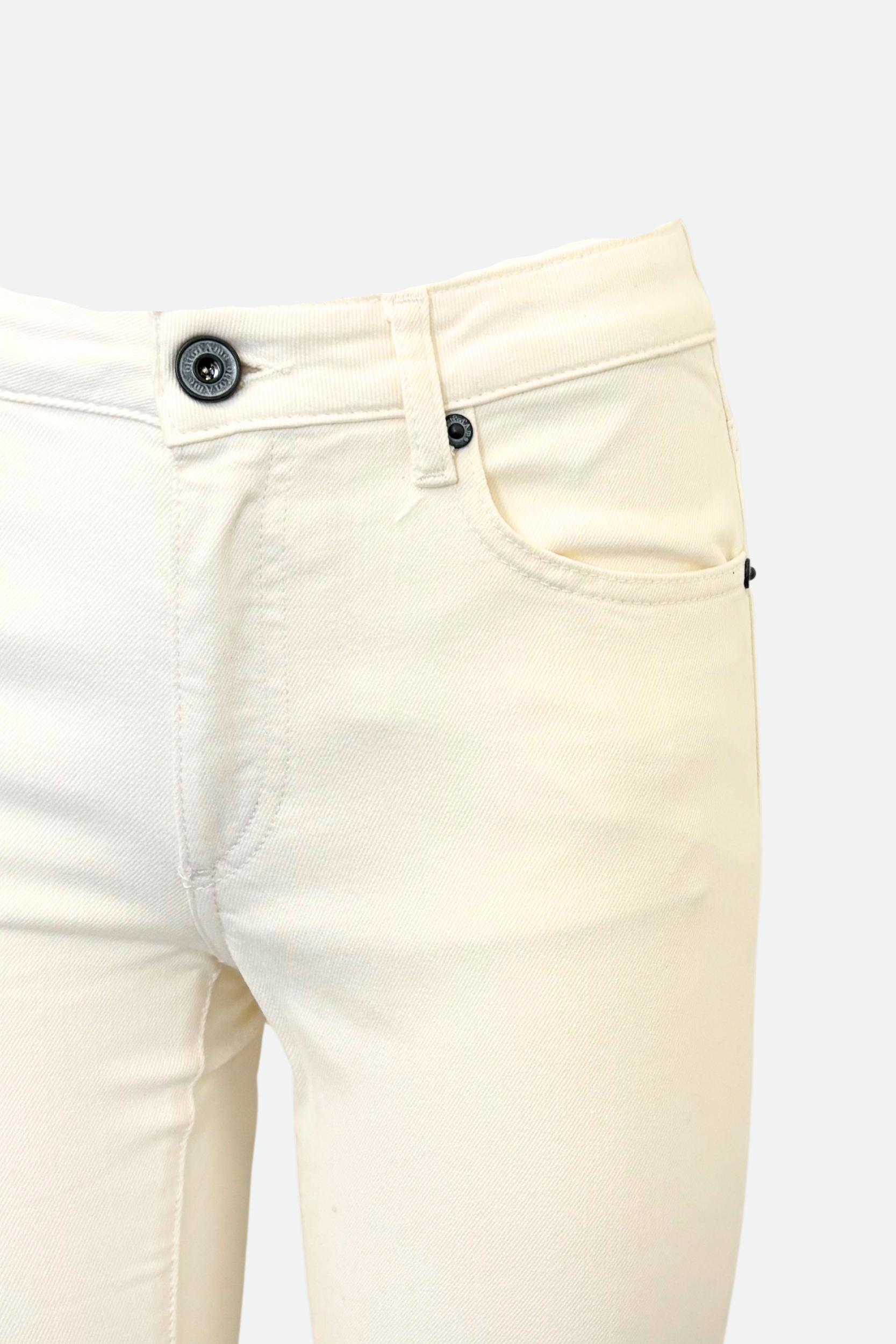 OTTOD'AME Pantalone Bianco a Zampa