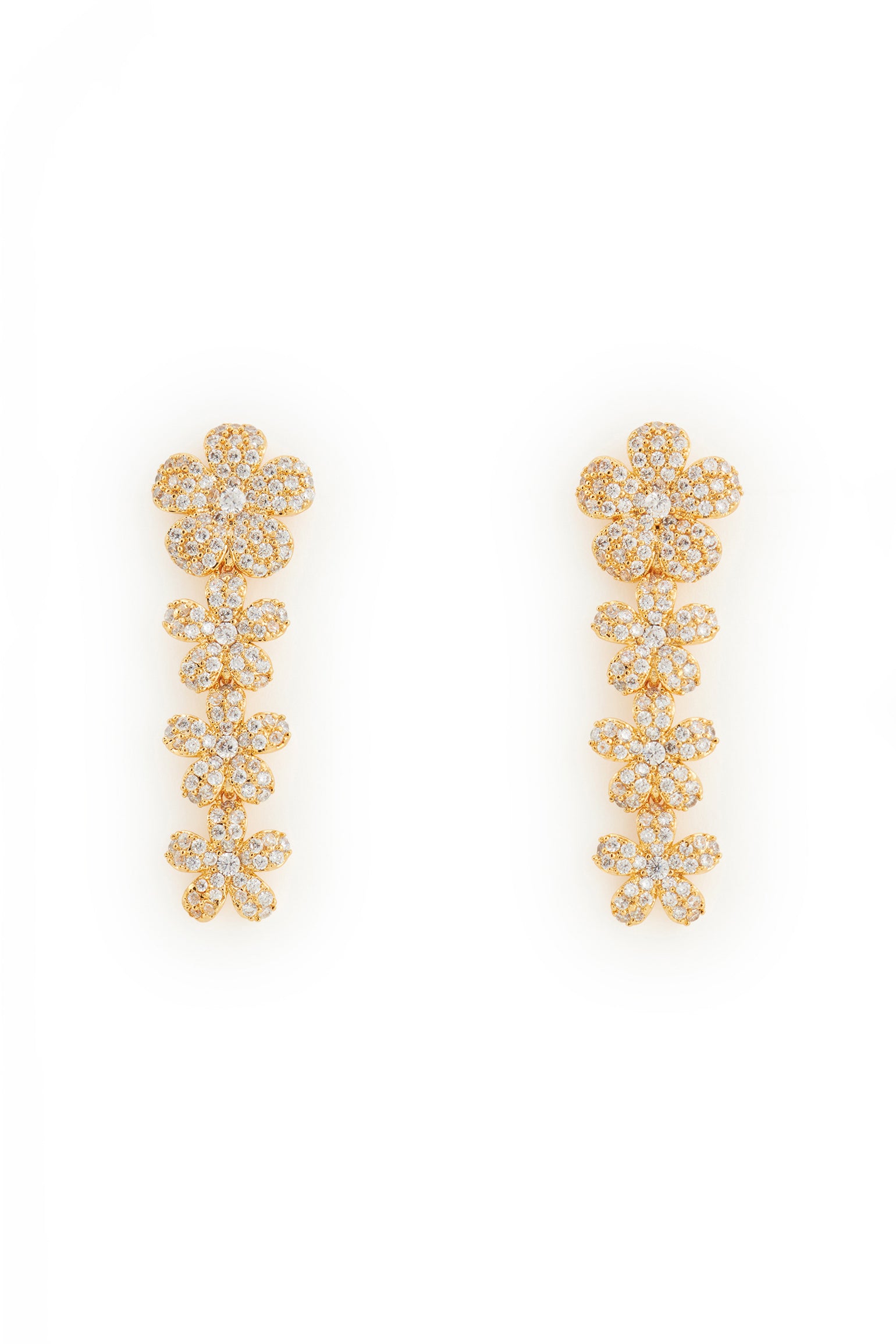 SOFIA MILANI Orecchini Donna Argento 925 A Fiore Pendenti - Eleganti E Ipoallergenici, 20739