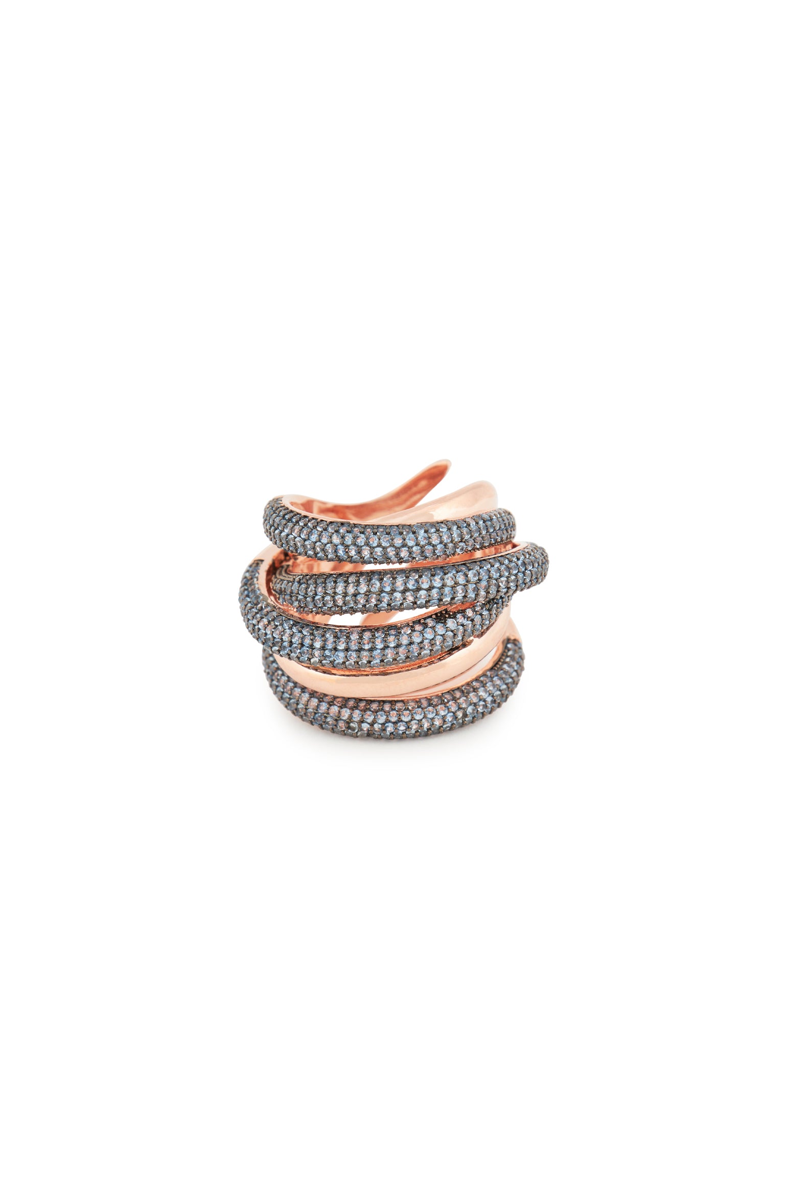 MELUSINA BIJOUX Jeans Braided Thread Ring