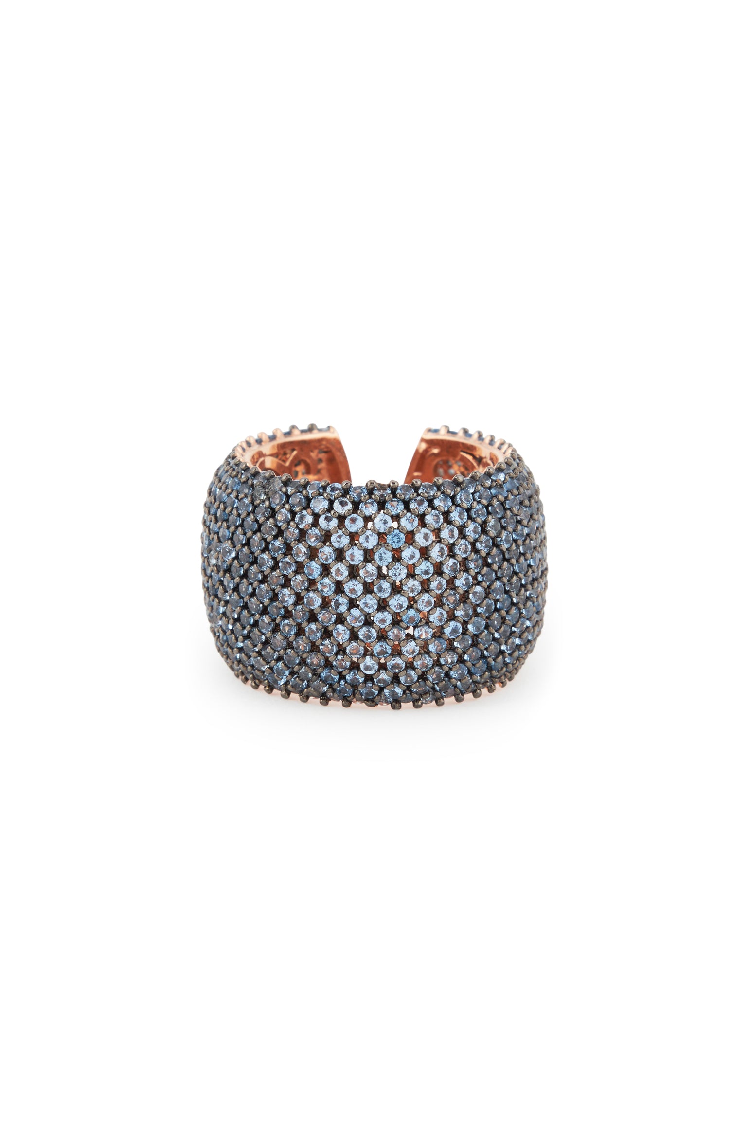 MELUSINA BIJOUX Band Ring Pavé by Zirconi Jeans