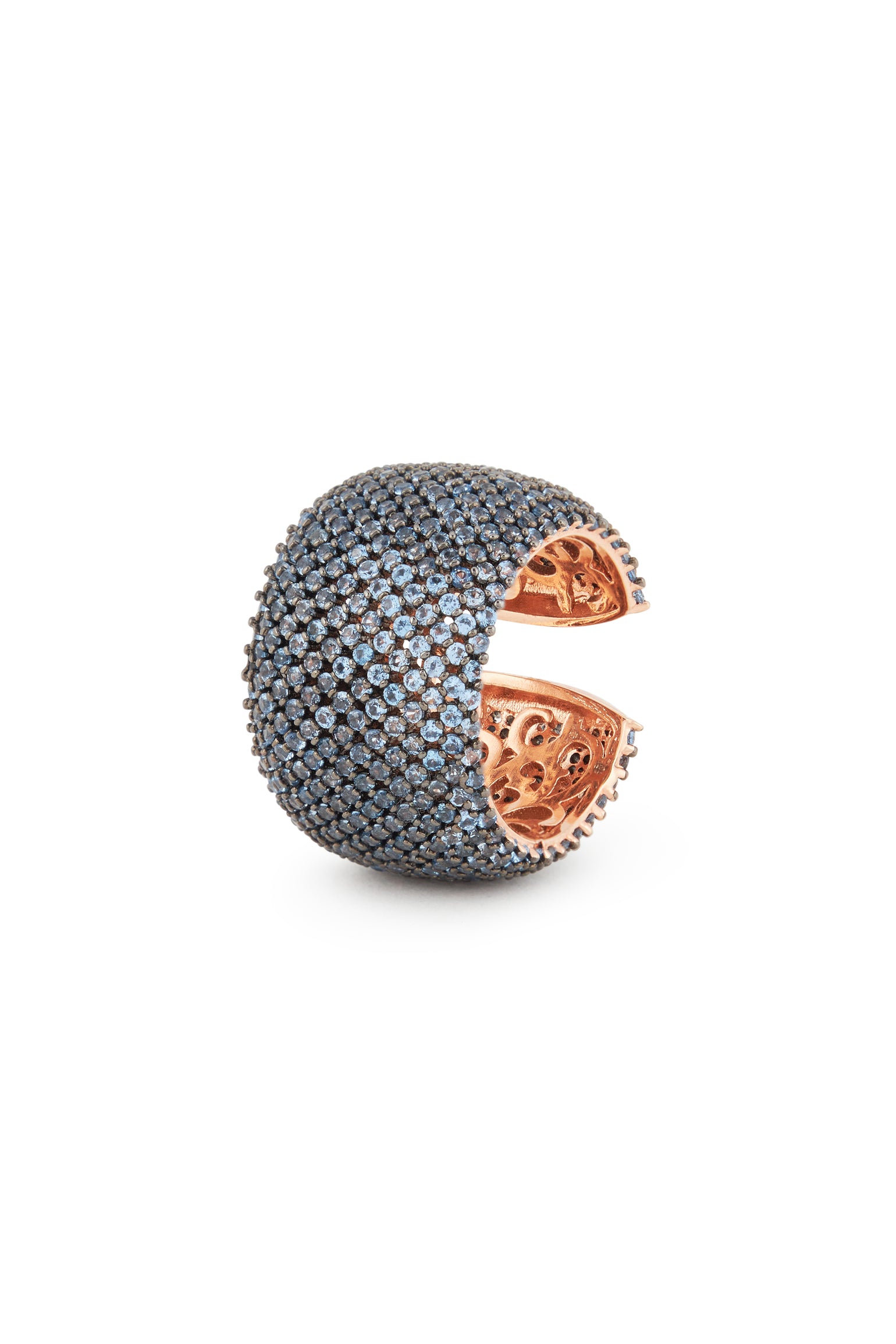 MELUSINA BIJOUX Band Ring Pavé by Zirconi Jeans