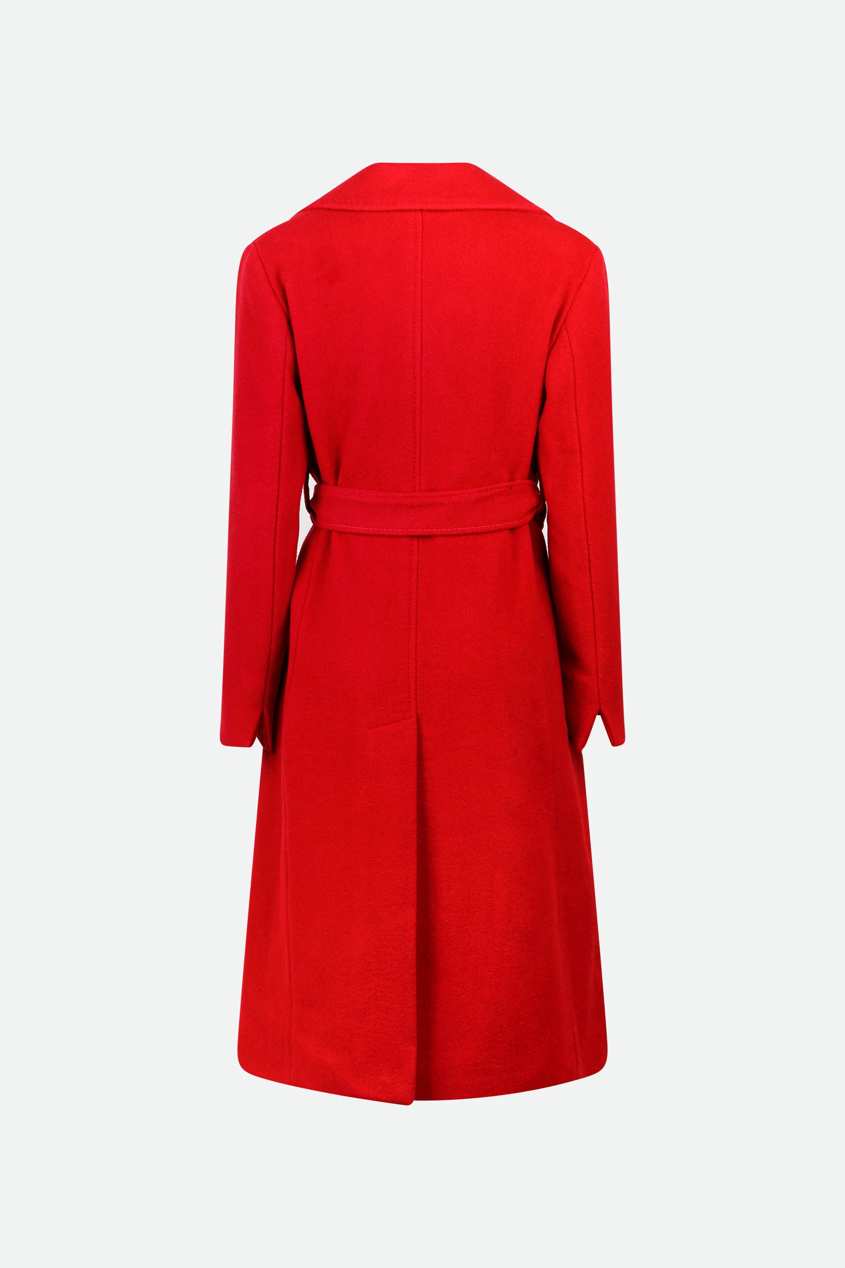 Bottega Martinese Red Coat Belt